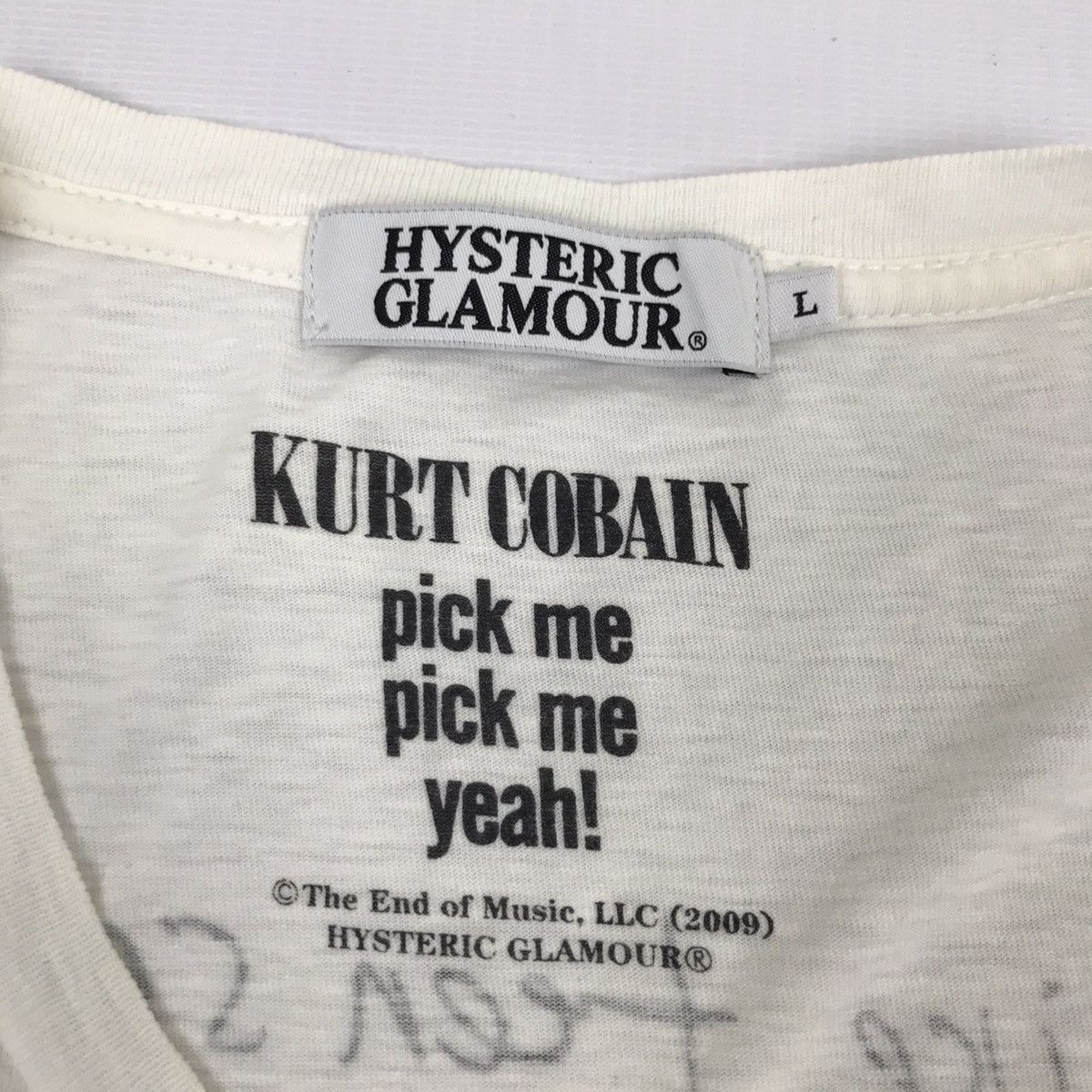 Hysteric Glamour × Nirvana HYSTERIC GLAMOUR x NIRVANA Nevermind t-shirt Size US L / EU 52-54 / 3 - 5 Thumbnail