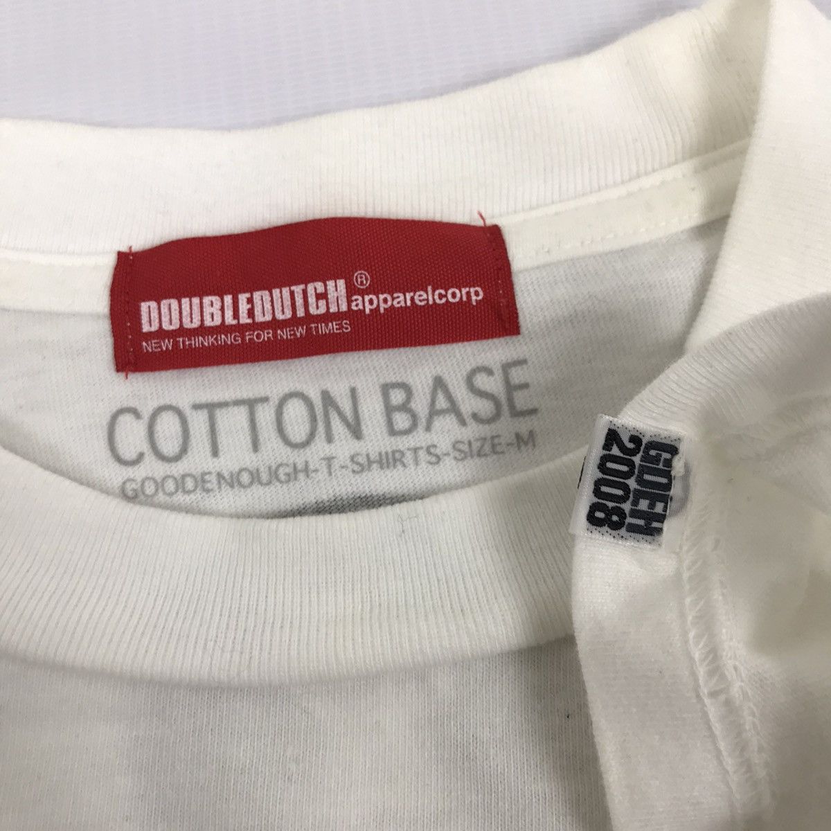 GOODENOUGH × Hiroshi Fujiwara Rare GOODENOUGH x DOUBLEDUTCH t-shirt Size US M / EU 48-50 / 2 - 5 Thumbnail