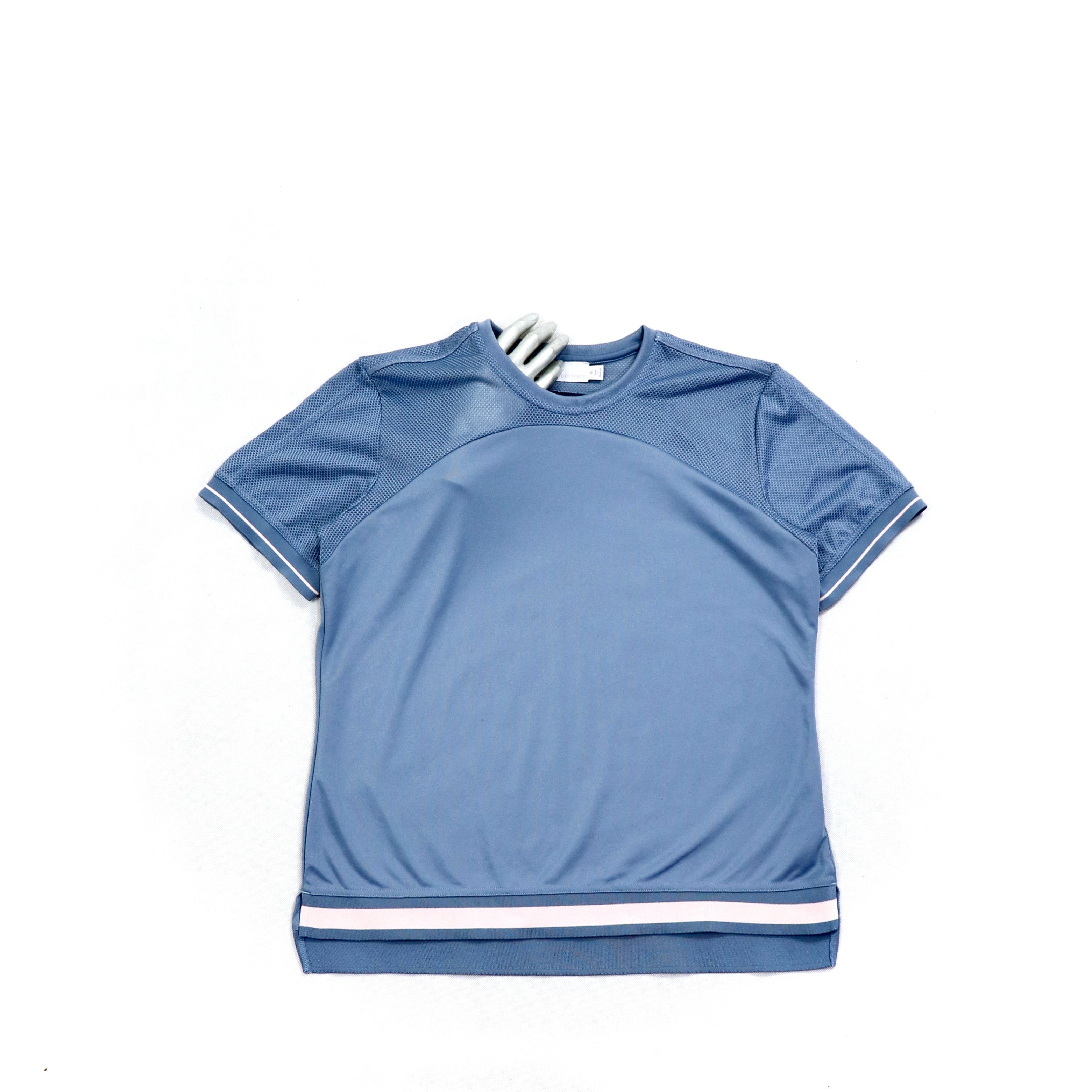 Stella McCartney Half Transparent Sport Stretch T-Shirt Size M / US 6-8 / IT 42-44 - 1 Thumbnail