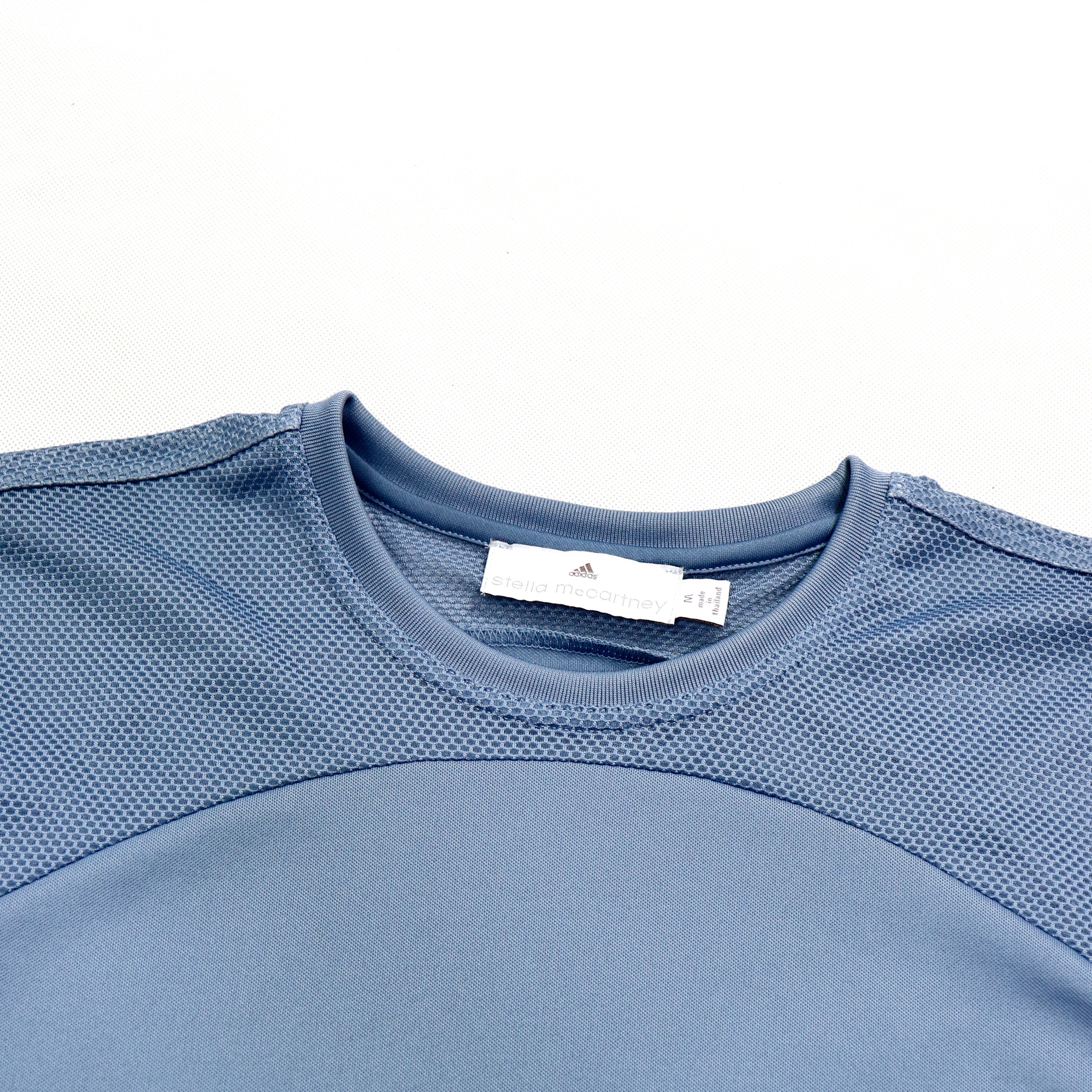 Stella McCartney Half Transparent Sport Stretch T-Shirt Size M / US 6-8 / IT 42-44 - 3 Thumbnail