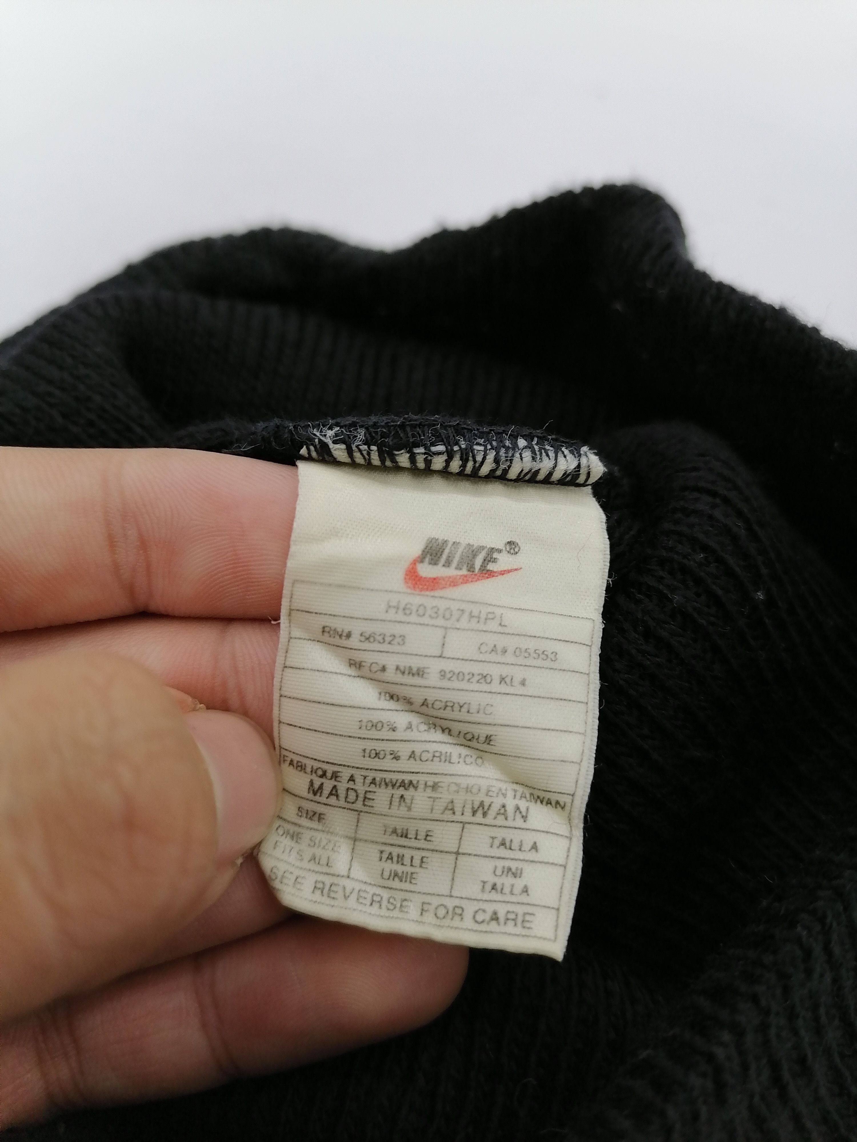 Nike × Vintage Nike Embroidered Logo Beanie Hat Size ONE SIZE - 6 Thumbnail
