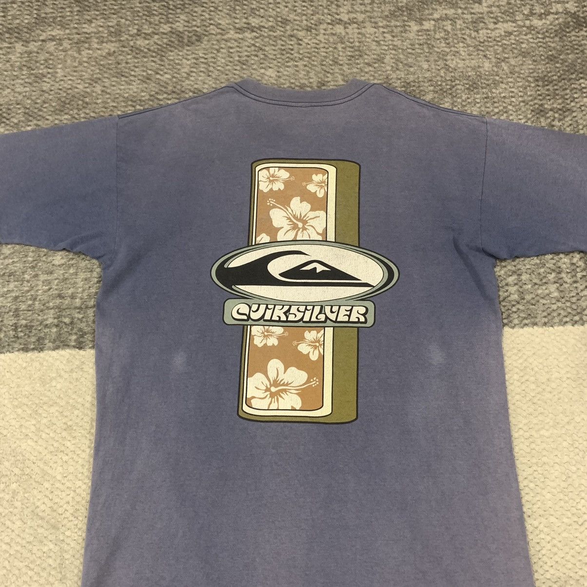 Quiksilver × Sun Surf VINTAGE QUIKSILVER USA SINGLE STITCH STREETWEAR SURF TEE Size US L / EU 52-54 / 3 - 10 Thumbnail