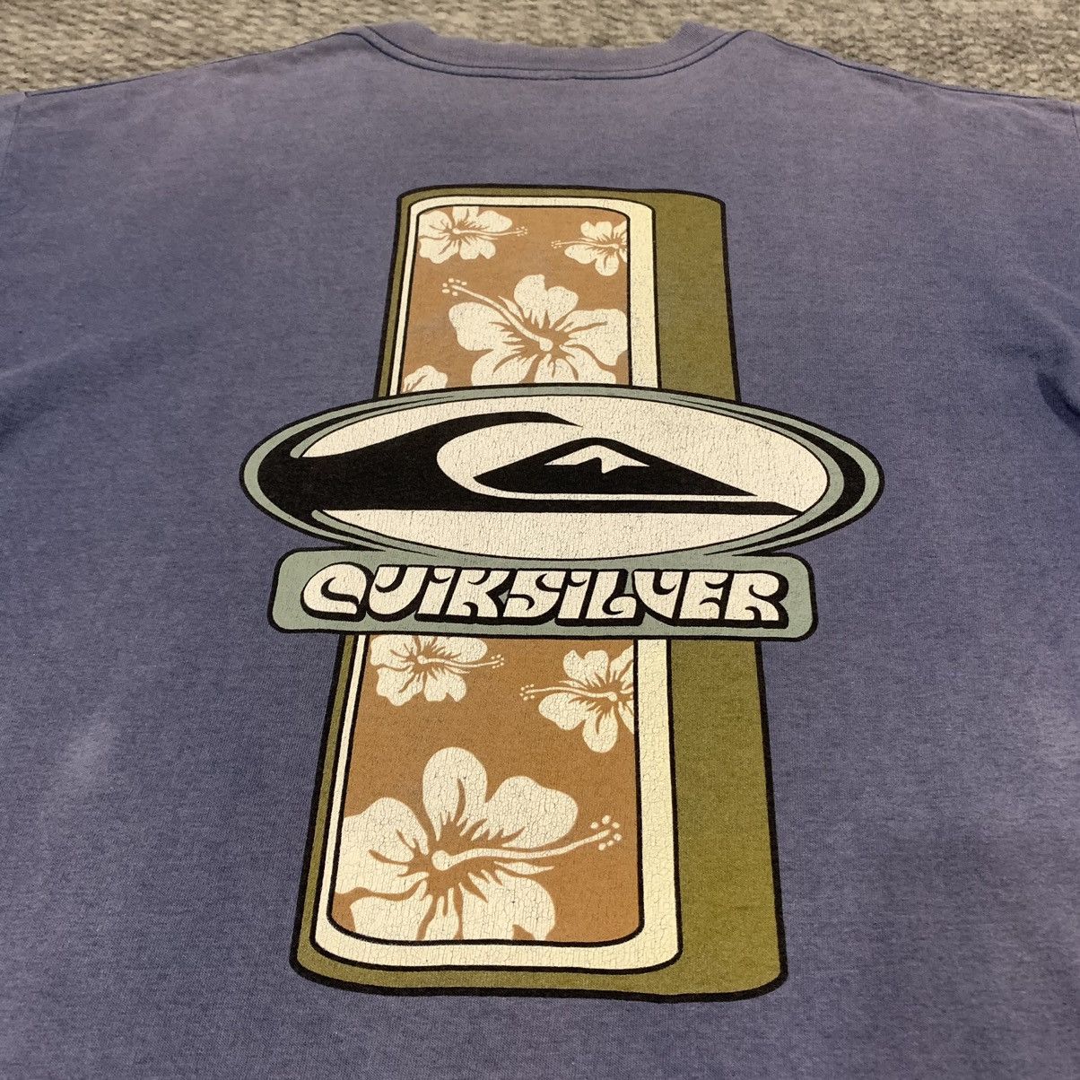 Quiksilver × Sun Surf VINTAGE QUIKSILVER USA SINGLE STITCH STREETWEAR SURF TEE Size US L / EU 52-54 / 3 - 14 Thumbnail