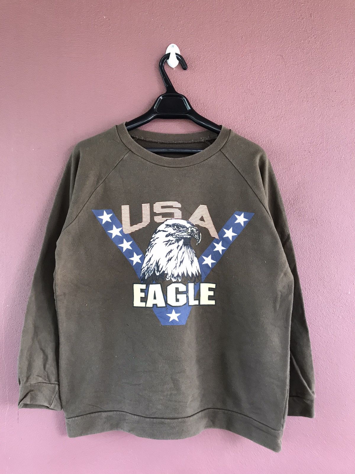 American Eagle Outfitters Usa eagle sweatshirt size M Size US M / EU 48-50 / 2 - 1 Thumbnail