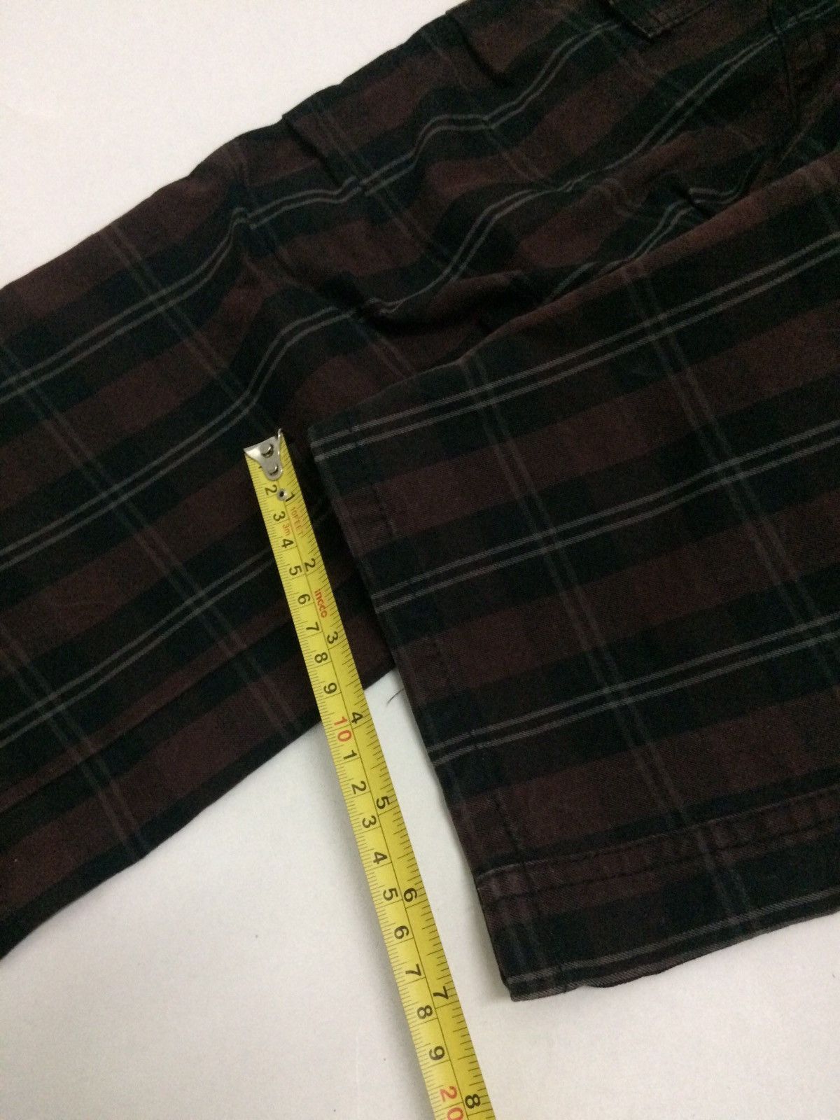 If Six Was Nine 🔥🔥Mossimo Tactical cargo pants check Punk pant Size US 29 - 13 Thumbnail