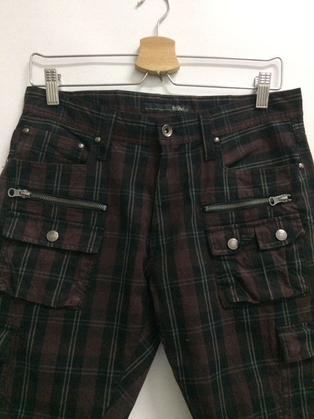 If Six Was Nine 🔥🔥Mossimo Tactical cargo pants check Punk pant Size US 29 - 2 Thumbnail
