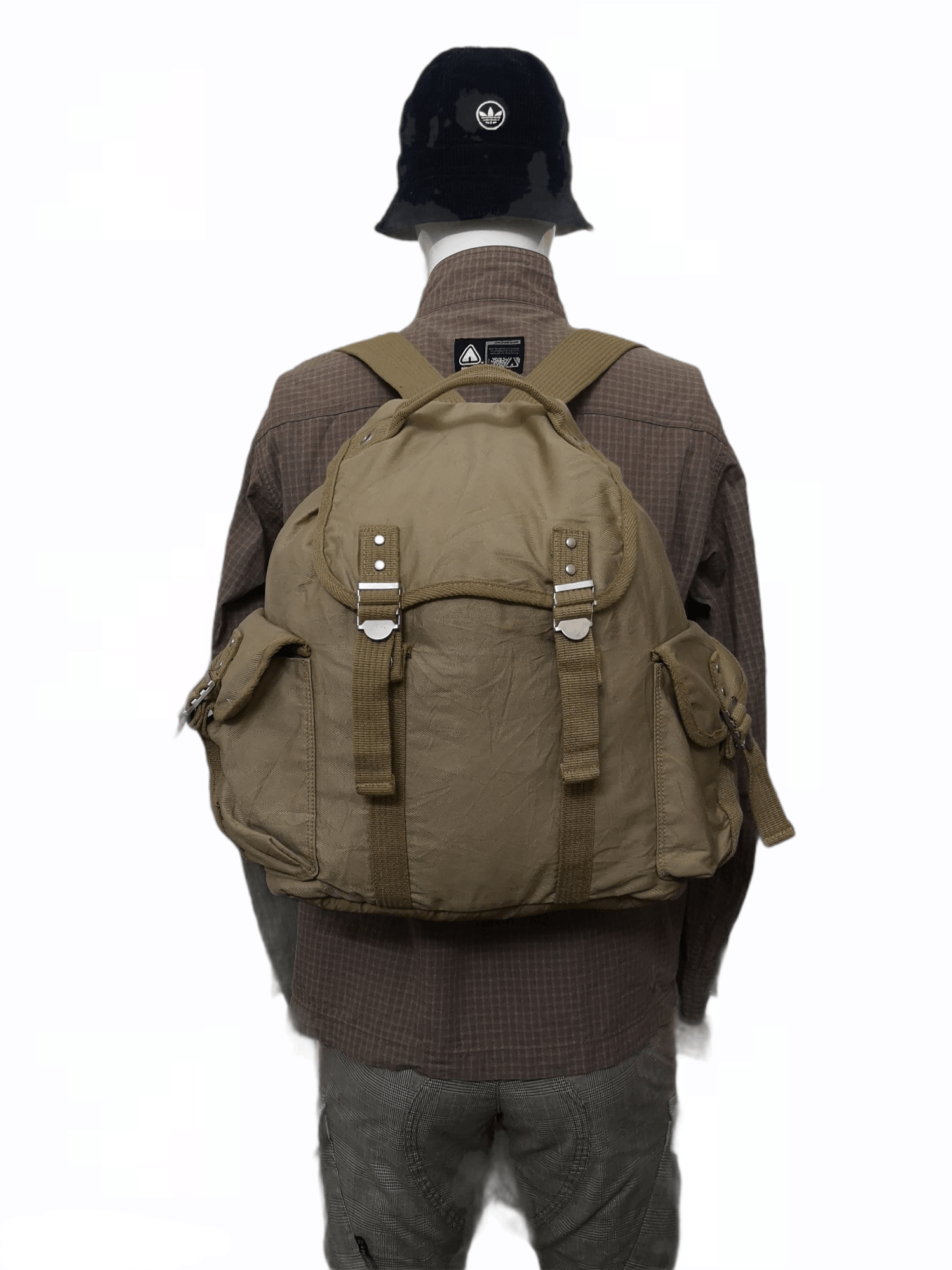 Jun Takahashi × Uniqlo ARCHIVAL UNIQLO ARMY STYLE BACKPACK /RUCKSACK Size ONE SIZE - 4 Thumbnail