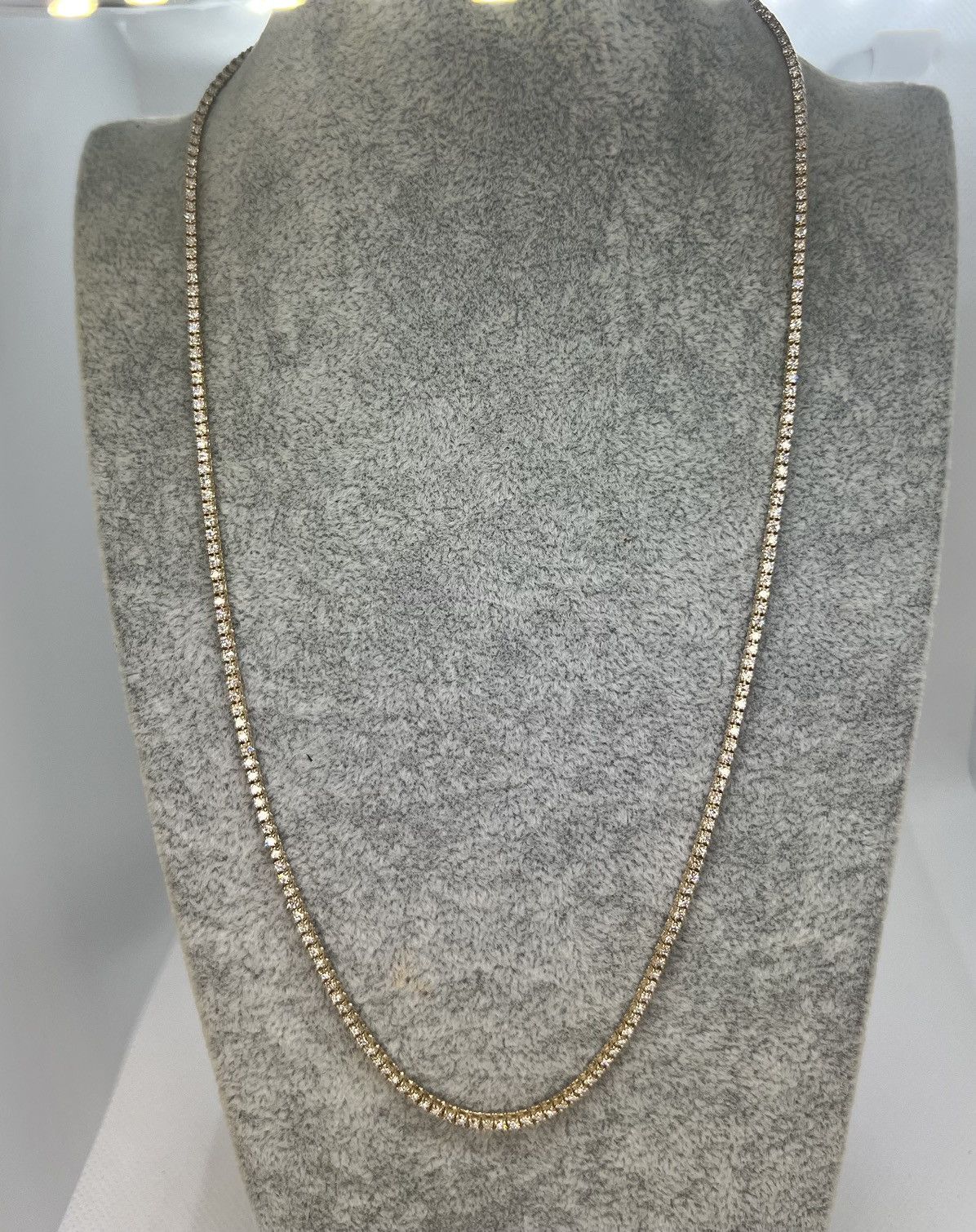 Other 14kt yellow gold tennis chain Size ONE SIZE - 1 Thumbnail