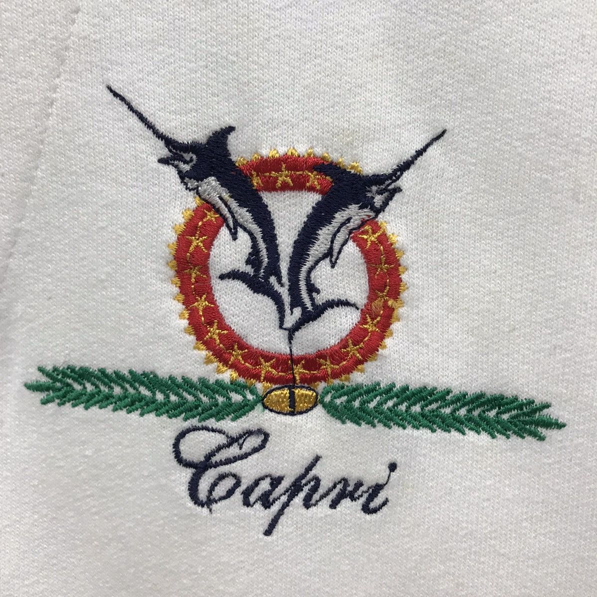 Vintage Vintage Capri Halfzip Sweatshirt Capri Mariorita Italy Size US M / EU 48-50 / 2 - 3 Thumbnail