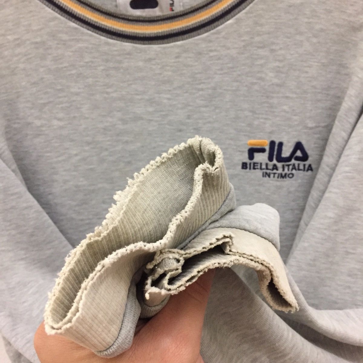 Fila × Vintage Vintage Fila Sweatshirt CrewNeck Embroidery Size US M / EU 48-50 / 2 - 6 Thumbnail