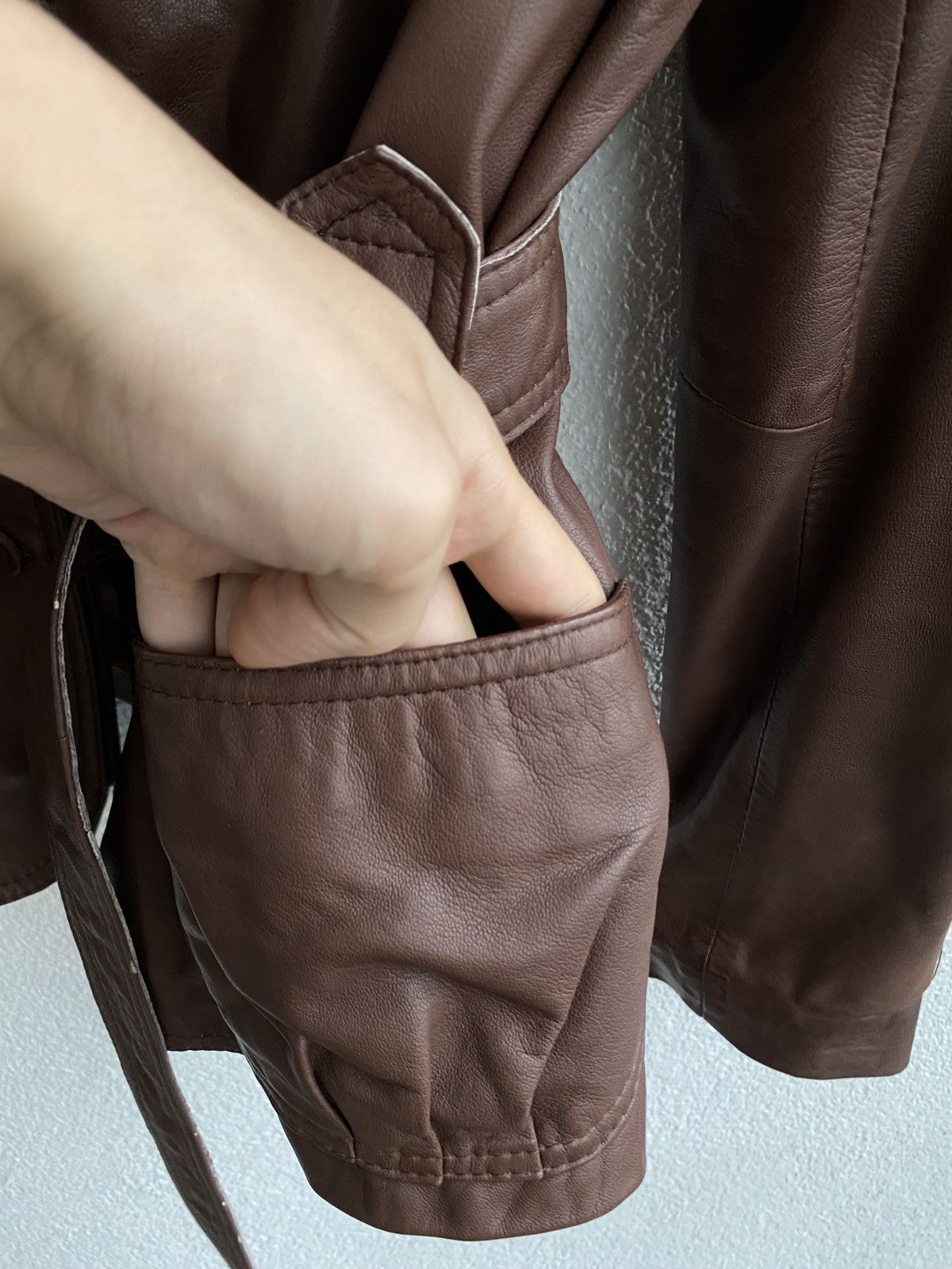 Yves Saint Laurent 90s Lamb Leather YSL Jacket Soft Size US S / EU 44-46 / 1 - 10 Thumbnail