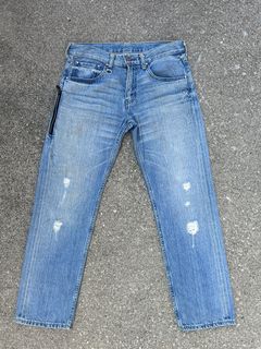 Levis Jeans Distressed Vintage Size 34 Levis X Fenom Fragment -  Israel