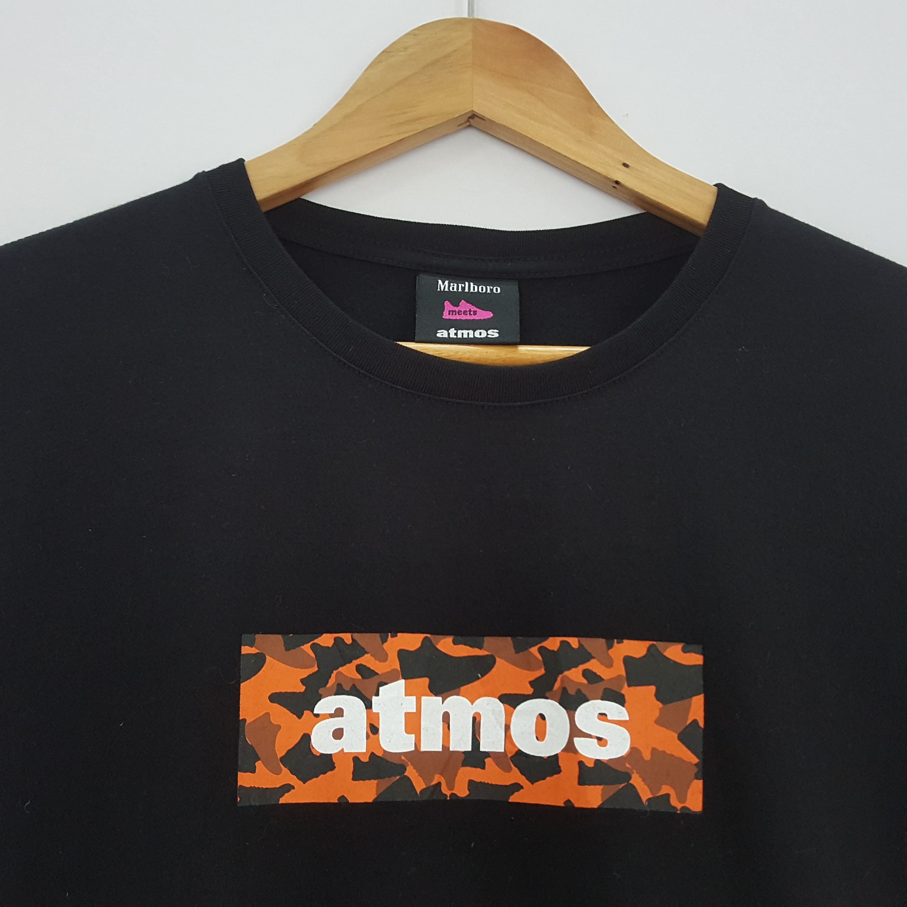 Japanese Brand × Vintage × atmos Vintage atoms X Marlboro X meets pox design t-shirt Size US M / EU 48-50 / 2 - 3 Thumbnail