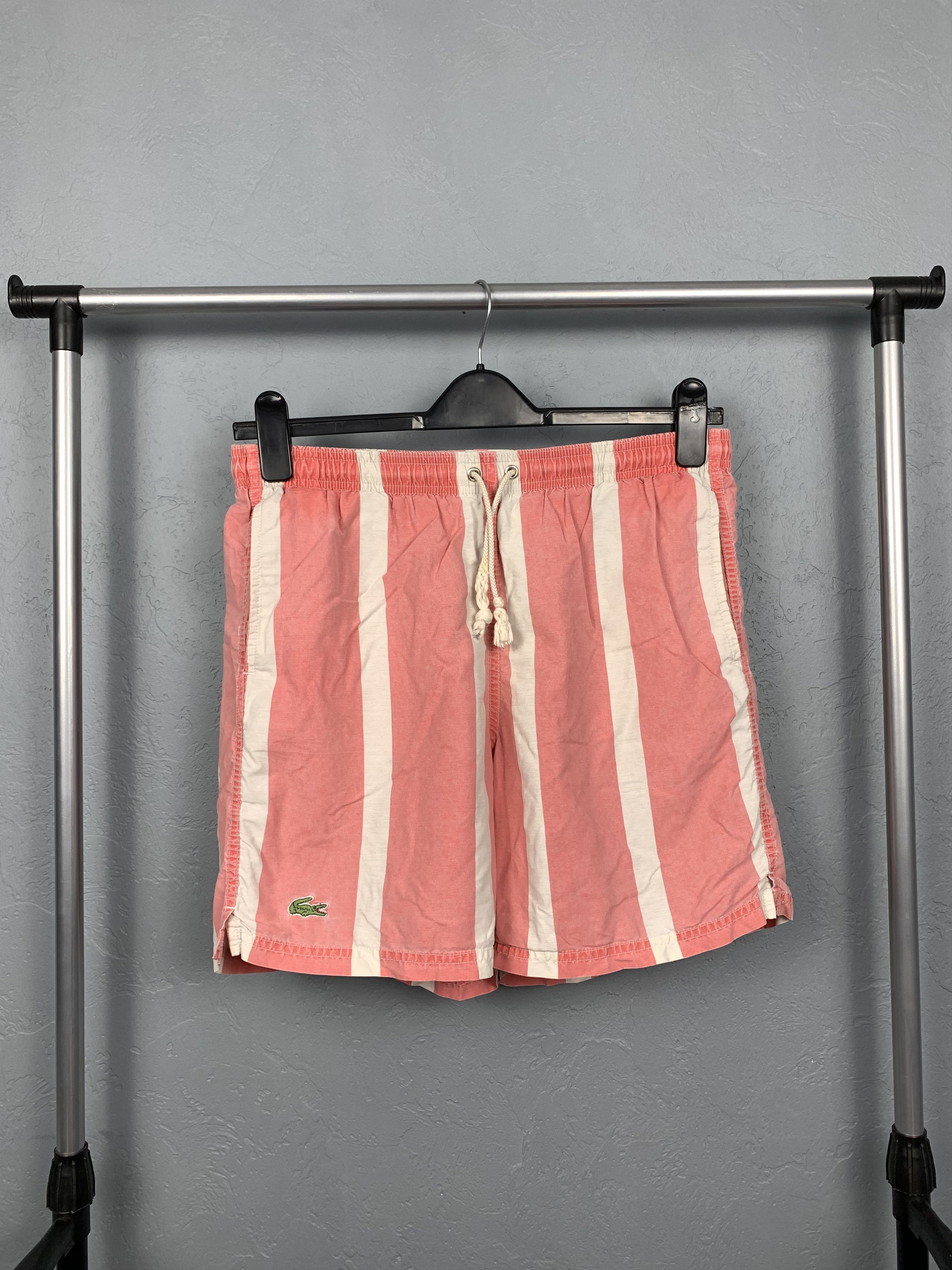 Lacoste × Vintage Lacoste Vintage Mens Casual Shorts Size M Size US 32 / EU 48 - 1 Thumbnail