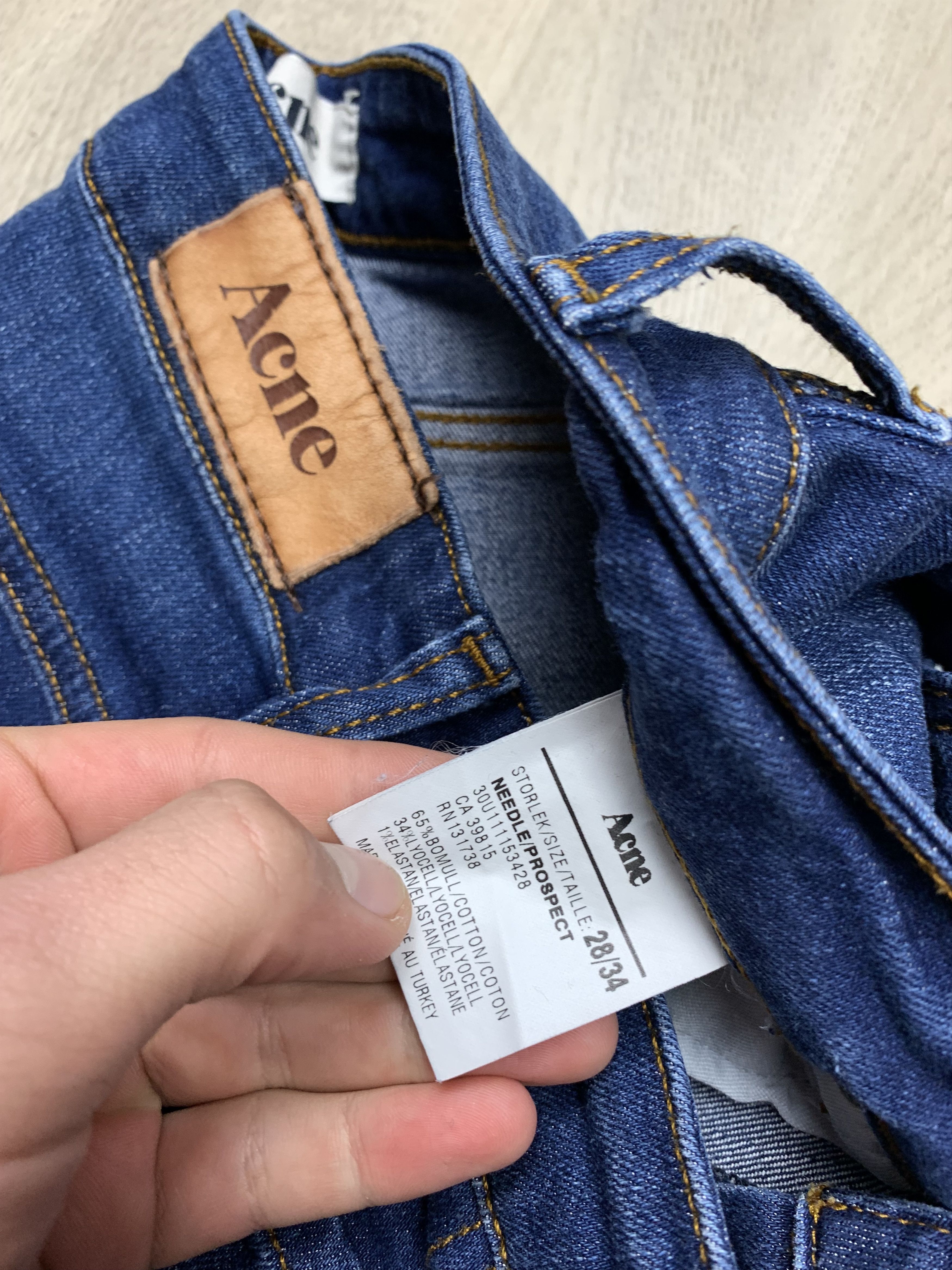 Acne Studios ACNE Vintage Mens Denim Pants Jeans Size US 28 / EU 44 - 7 Thumbnail