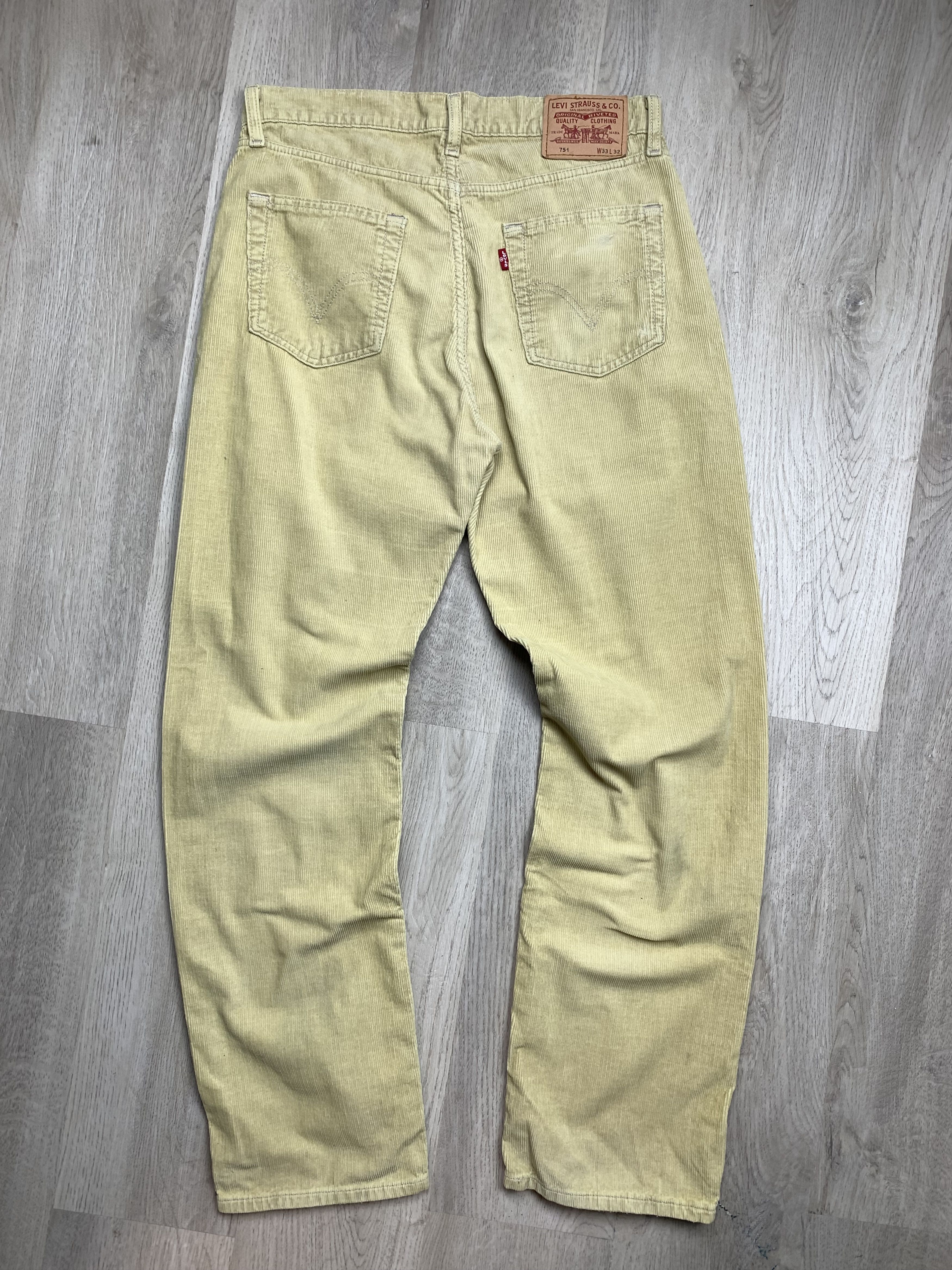 Levi's Levis Vintage Mens Corduroy Denim Pants Size US 33 - 1 Thumbnail