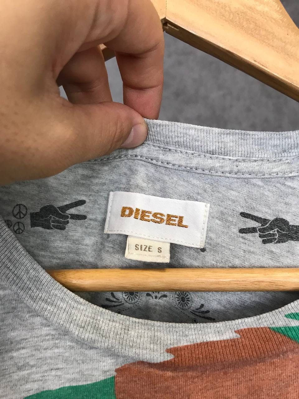 Diesel Diesel designer art vintage tee Size US S / EU 44-46 / 1 - 4 Thumbnail