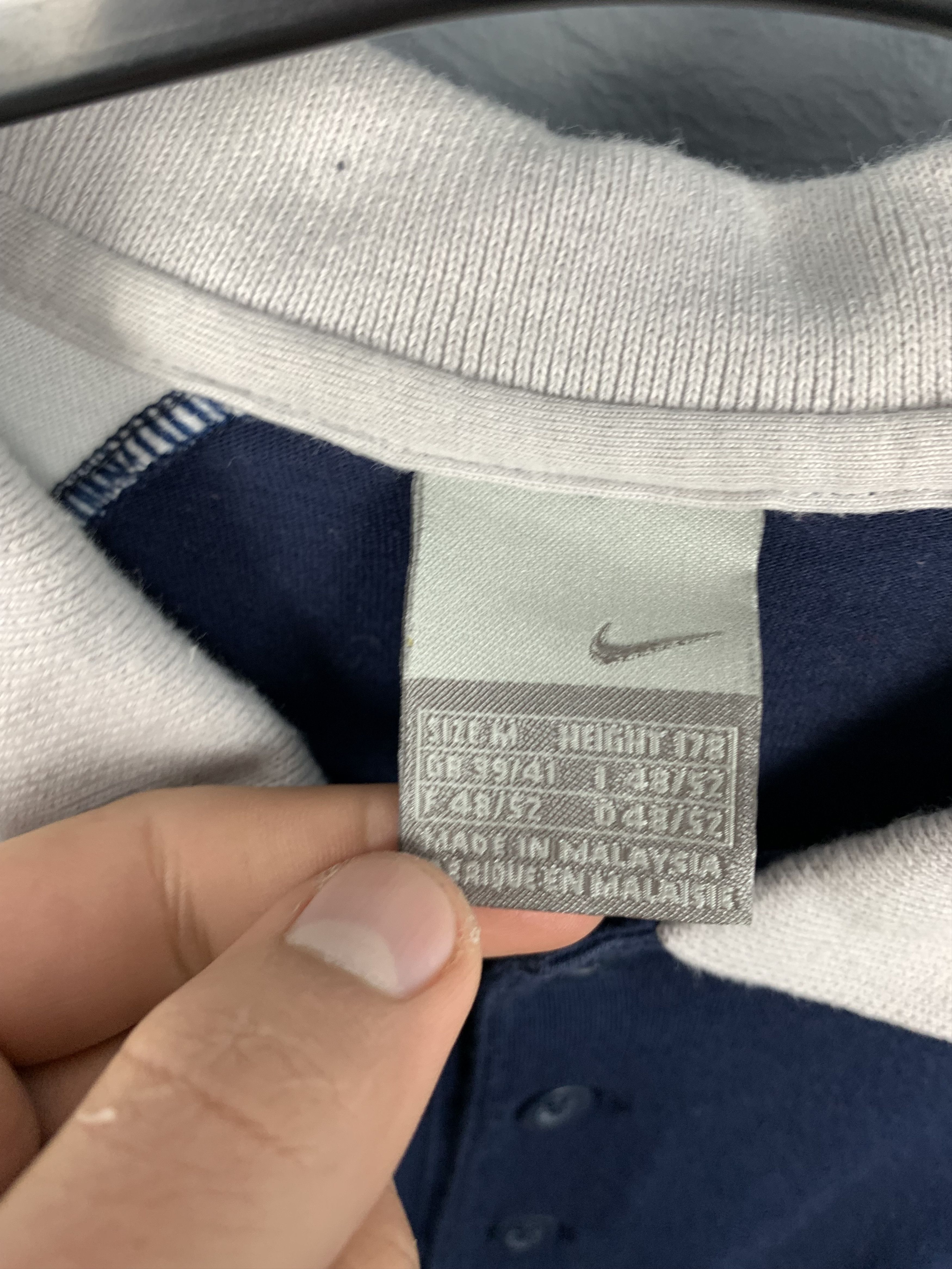 Nike × Vintage Nike 90s Vintage T-Shirt Center Logo Tee Size US M / EU 48-50 / 2 - 4 Thumbnail