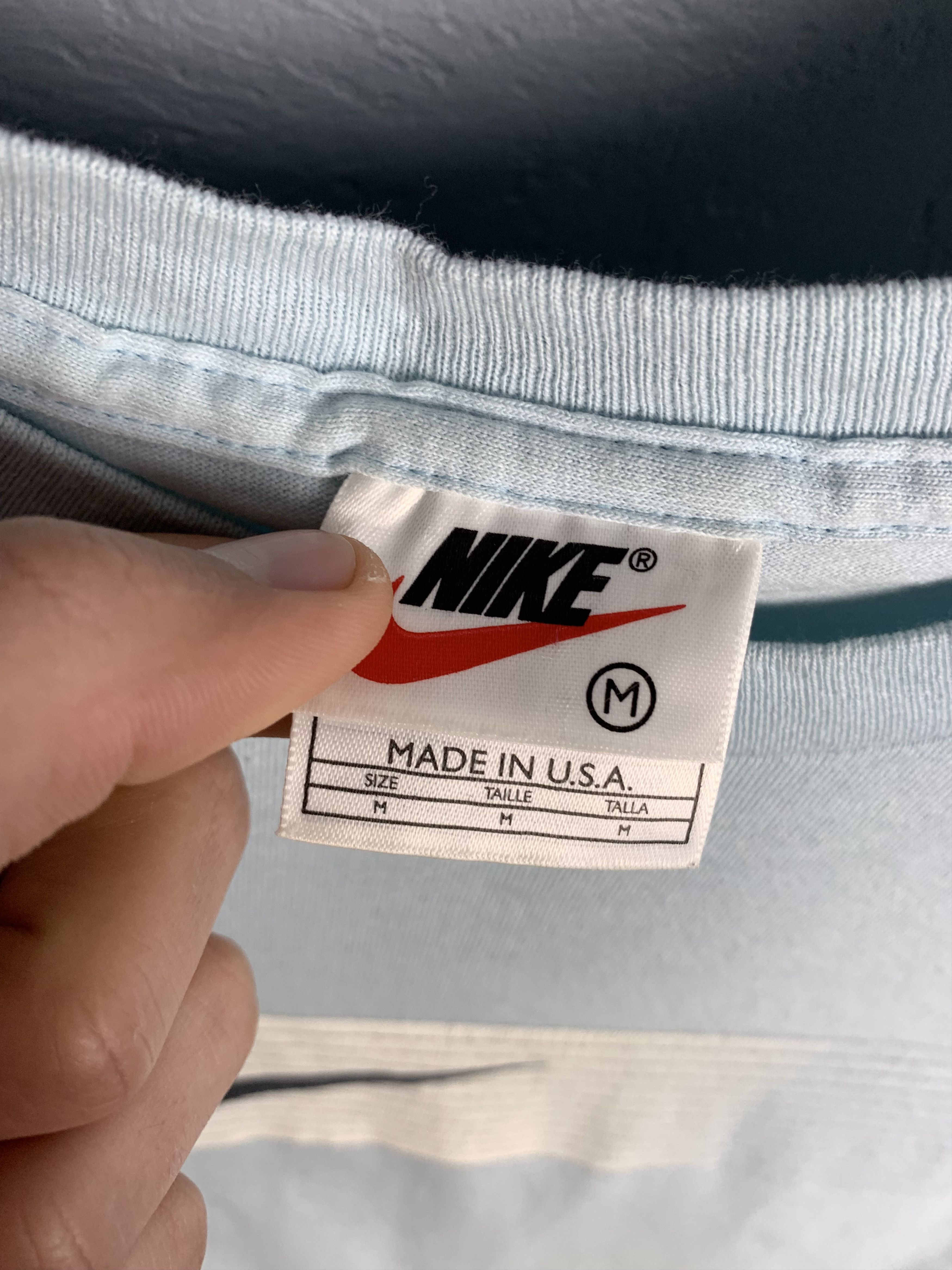 Nike × Vintage Nike 90s Vintage T-Shirt Tee Size US S / EU 44-46 / 1 - 4 Thumbnail