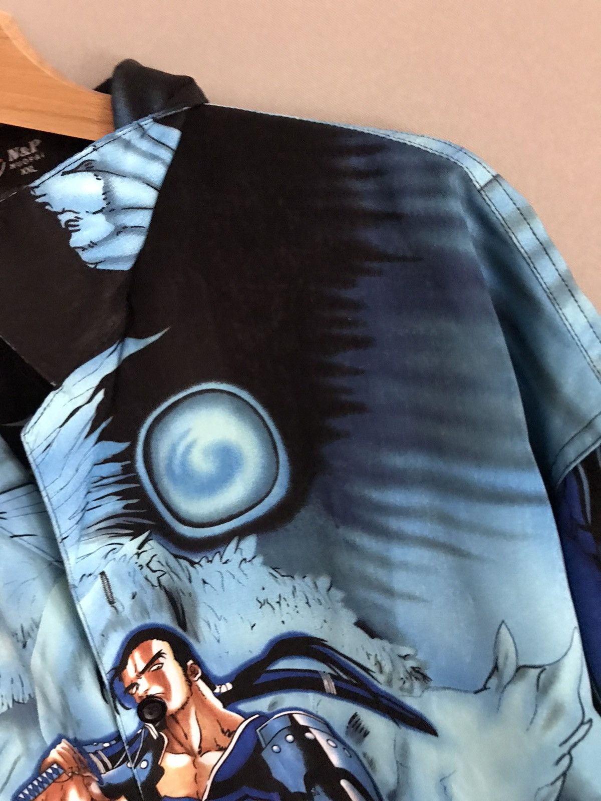 Other ANIME Fighter Dragon Slayer Hawaiian Shirt Blue Size US XL / EU 56 / 4 - 5 Thumbnail
