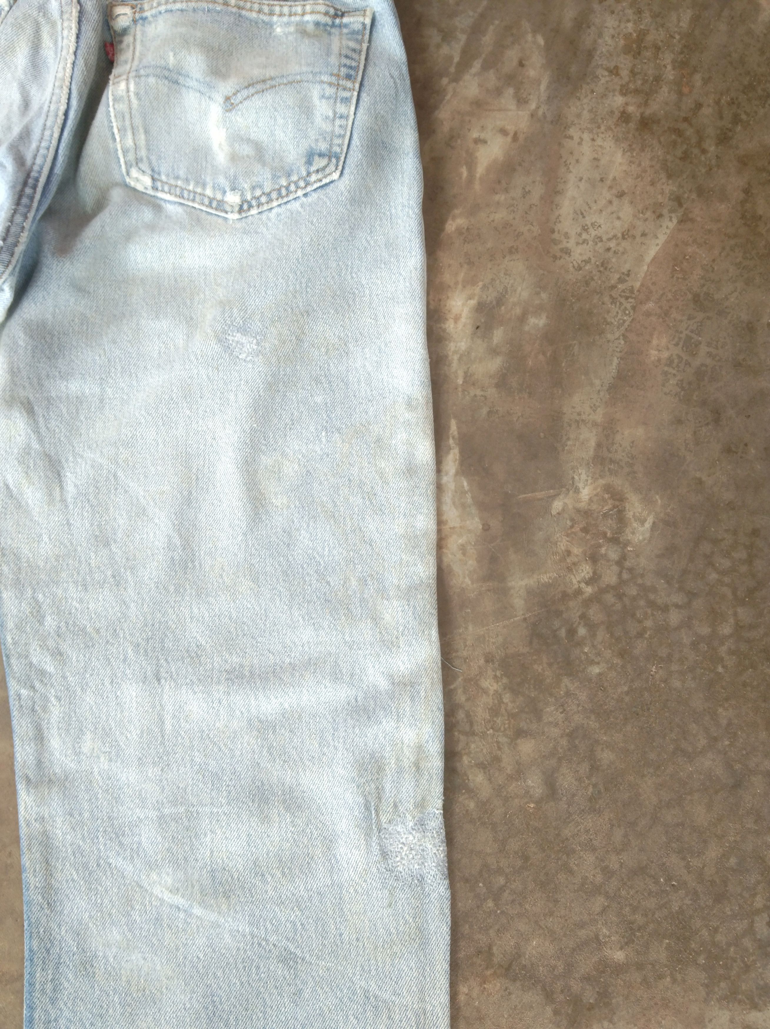 Levi's 80s Vintage Levi's 501 Jeans Made In USA 28x27 Size US 28 / EU 44 - 6 Thumbnail