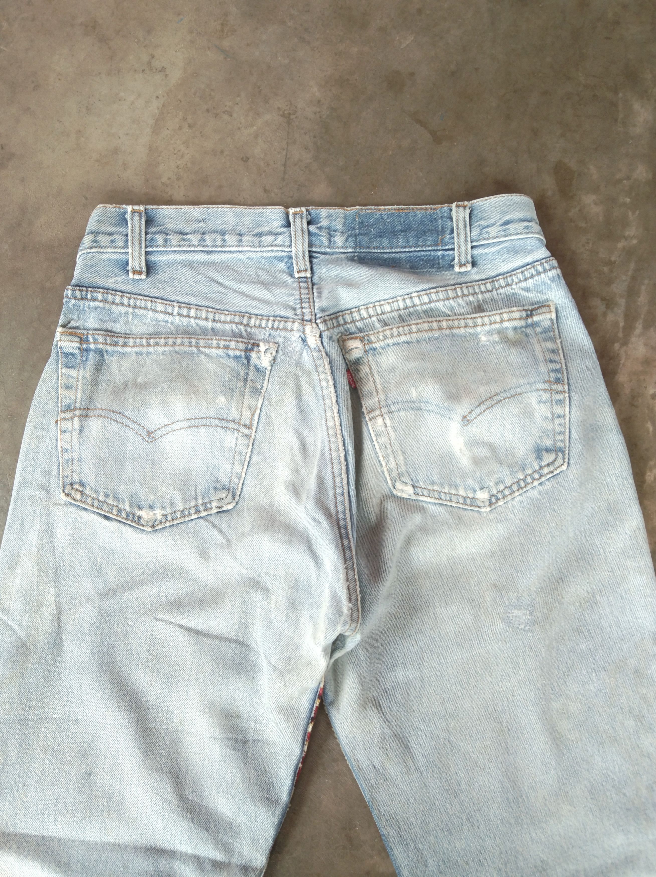 Levi's 80s Vintage Levi's 501 Jeans Made In USA 28x27 Size US 28 / EU 44 - 9 Thumbnail