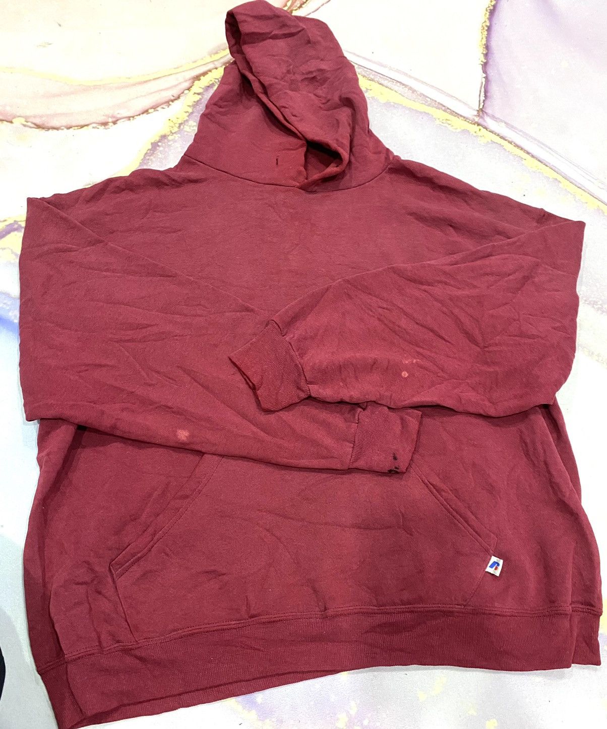 Russell Athletic × Vintage vintage russell hoodie pullover Size US XL / EU 56 / 4 - 2 Thumbnail