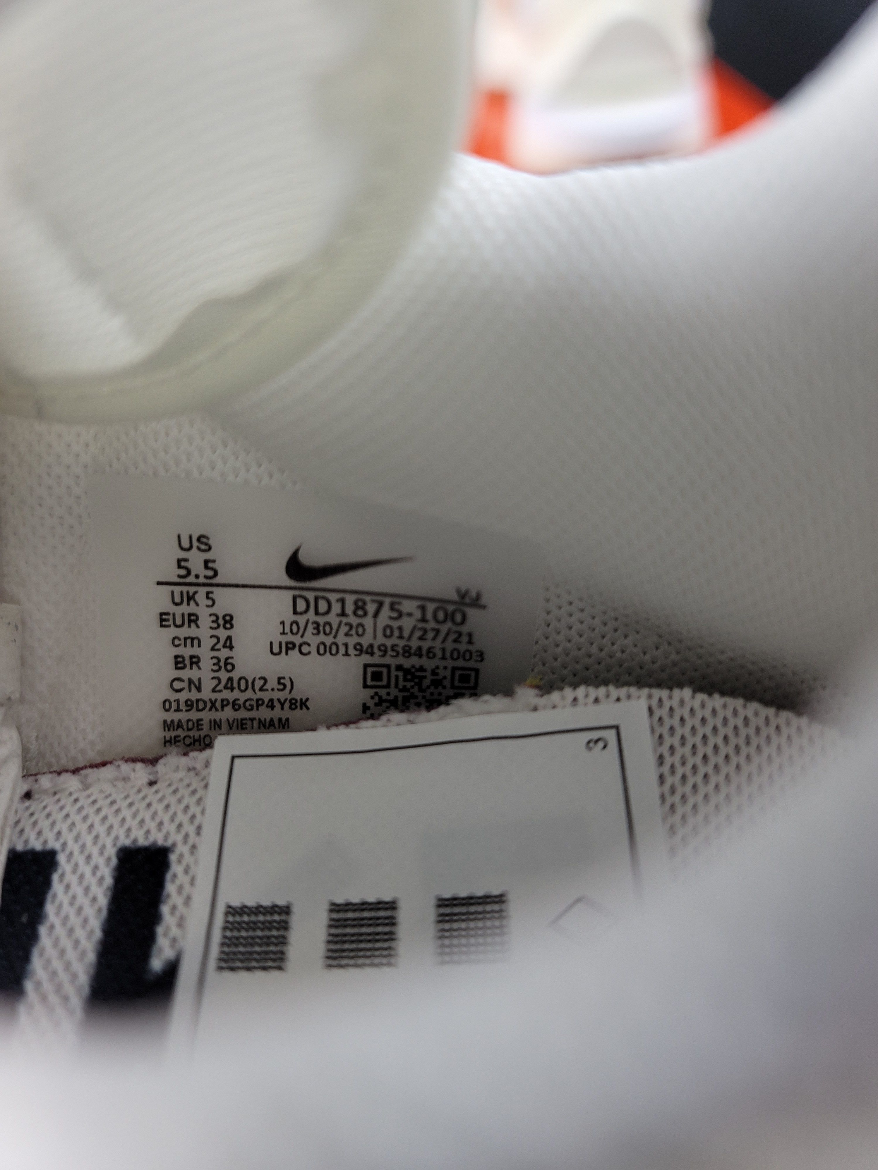 Nike × Sacai Nike x Sacai VaporWaffle White Sail Gum Men's Size 5.5 US Size US 5.5 / EU 38 - 10 Thumbnail