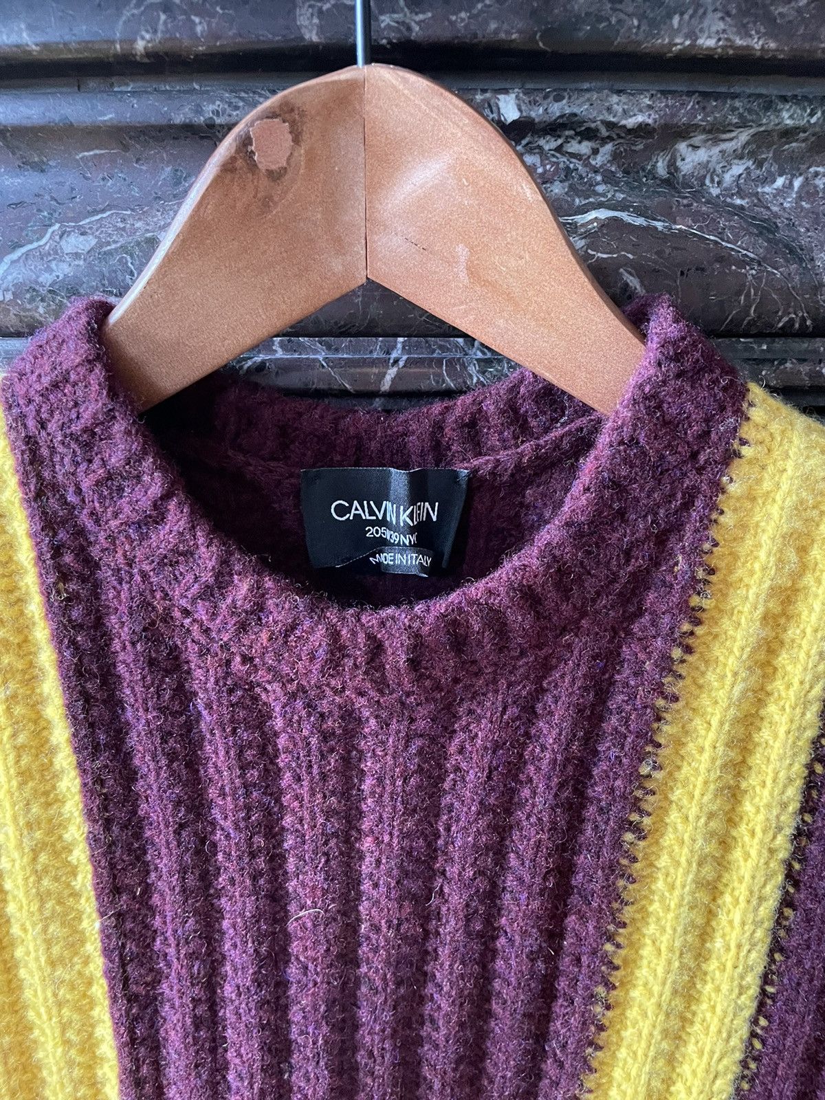 Calvin Klein 205W39NYC × Raf Simons FW17 1 of 1 Striped Knit Vest Sample Size US S / EU 44-46 / 1 - 3 Thumbnail