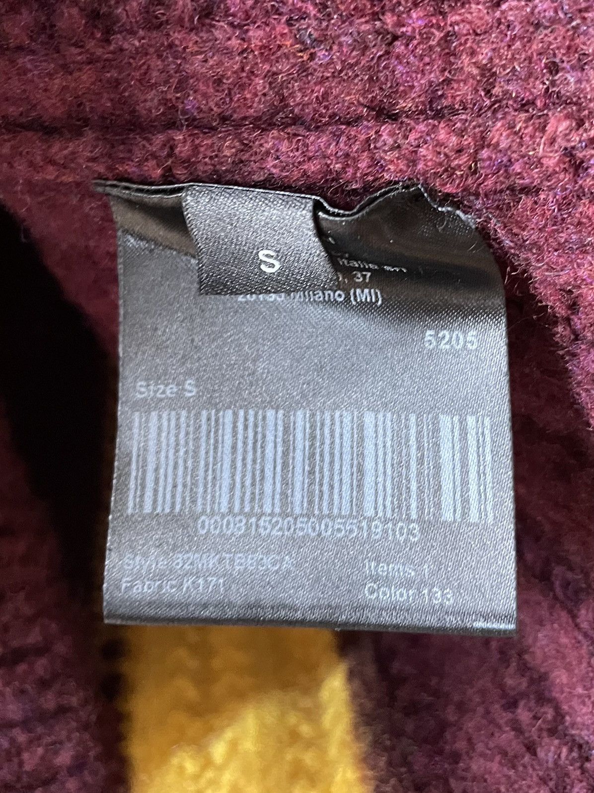 Calvin Klein 205W39NYC × Raf Simons FW17 1 of 1 Striped Knit Vest Sample Size US S / EU 44-46 / 1 - 4 Thumbnail