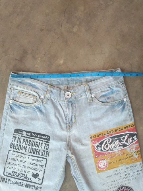 Japanese Brand Vintage CO&LU Japan Retro Punk Jeans 32x30 Size US 32 / EU 48 - 9 Thumbnail
