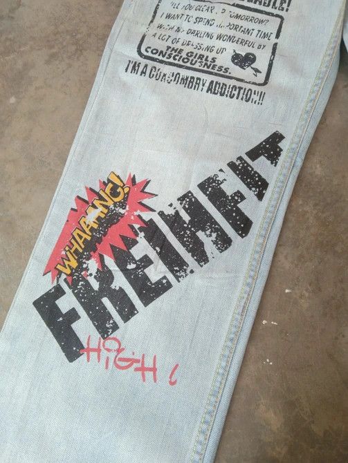 Japanese Brand Vintage CO&LU Japan Retro Punk Jeans 32x30 Size US 32 / EU 48 - 8 Thumbnail