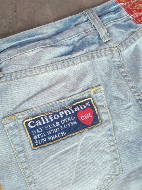 Japanese Brand Vintage CO&LU Japan Retro Punk Jeans 32x30 Size US 32 / EU 48 - 4 Thumbnail