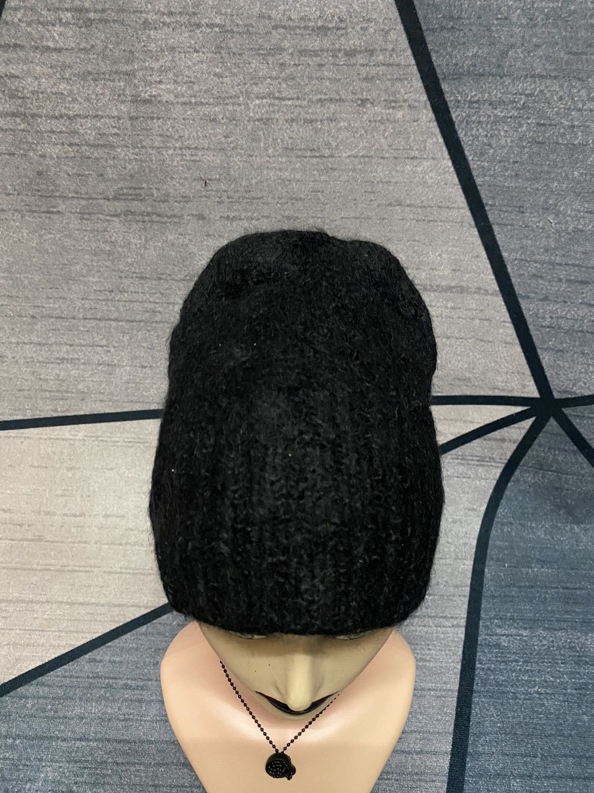 Japanese Brand × United Arrows United Arrow Black Beanie Hat Size ONE SIZE - 2 Thumbnail