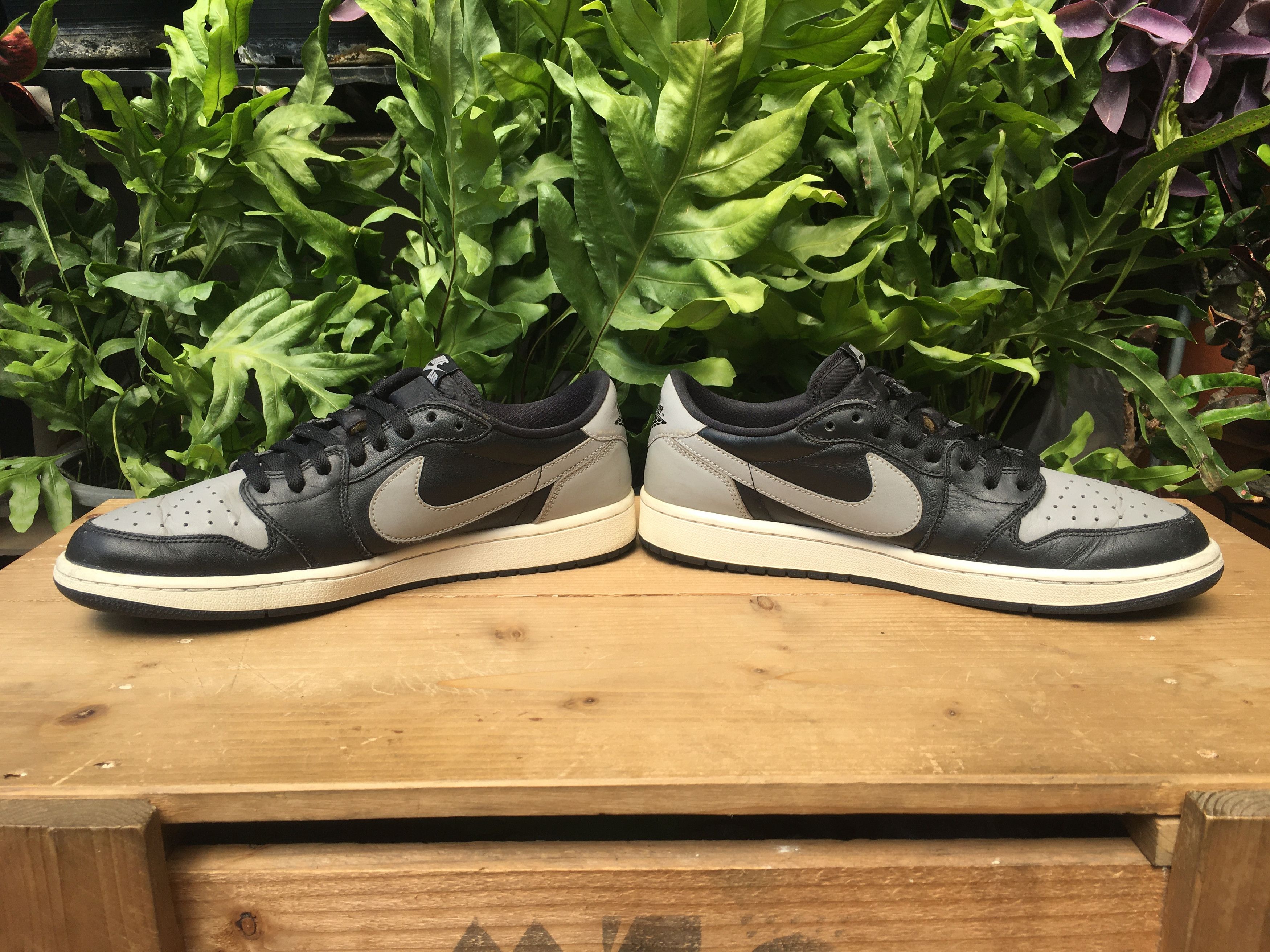 Jordan Brand × Nike 🔥 Nike Air Jordan 1 Retro Low OG Shadow 2015 Size US 10 / EU 43 - 5 Thumbnail
