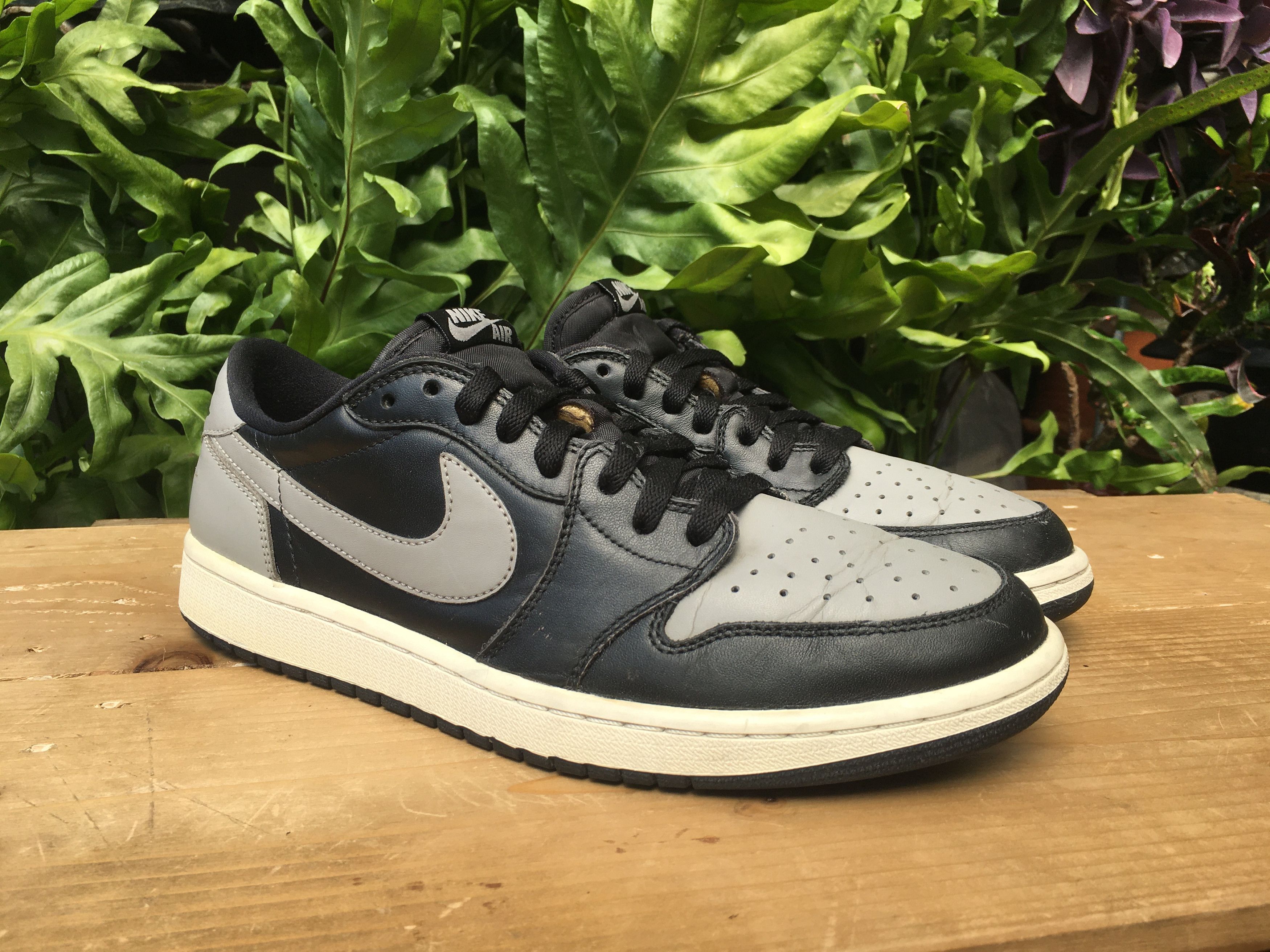 Jordan Brand × Nike 🔥 Nike Air Jordan 1 Retro Low OG Shadow 2015 Size US 10 / EU 43 - 6 Thumbnail