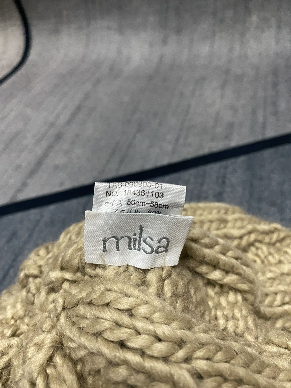 Japanese Brand Japanese Brand MILSA Knitted Trapper Beanie Hat Size ONE SIZE - 5 Thumbnail