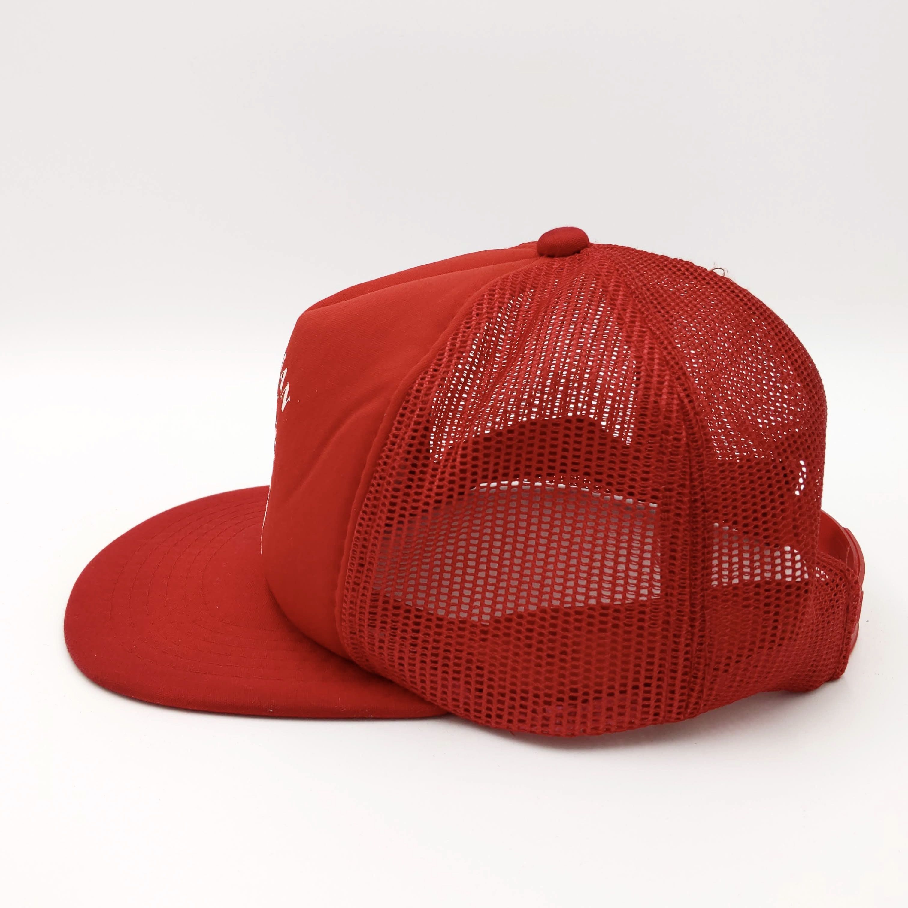 Vintage Vintage Brinkman Dairy Snapback Hat Trucker Mesh Cap Size ONE SIZE - 4 Thumbnail