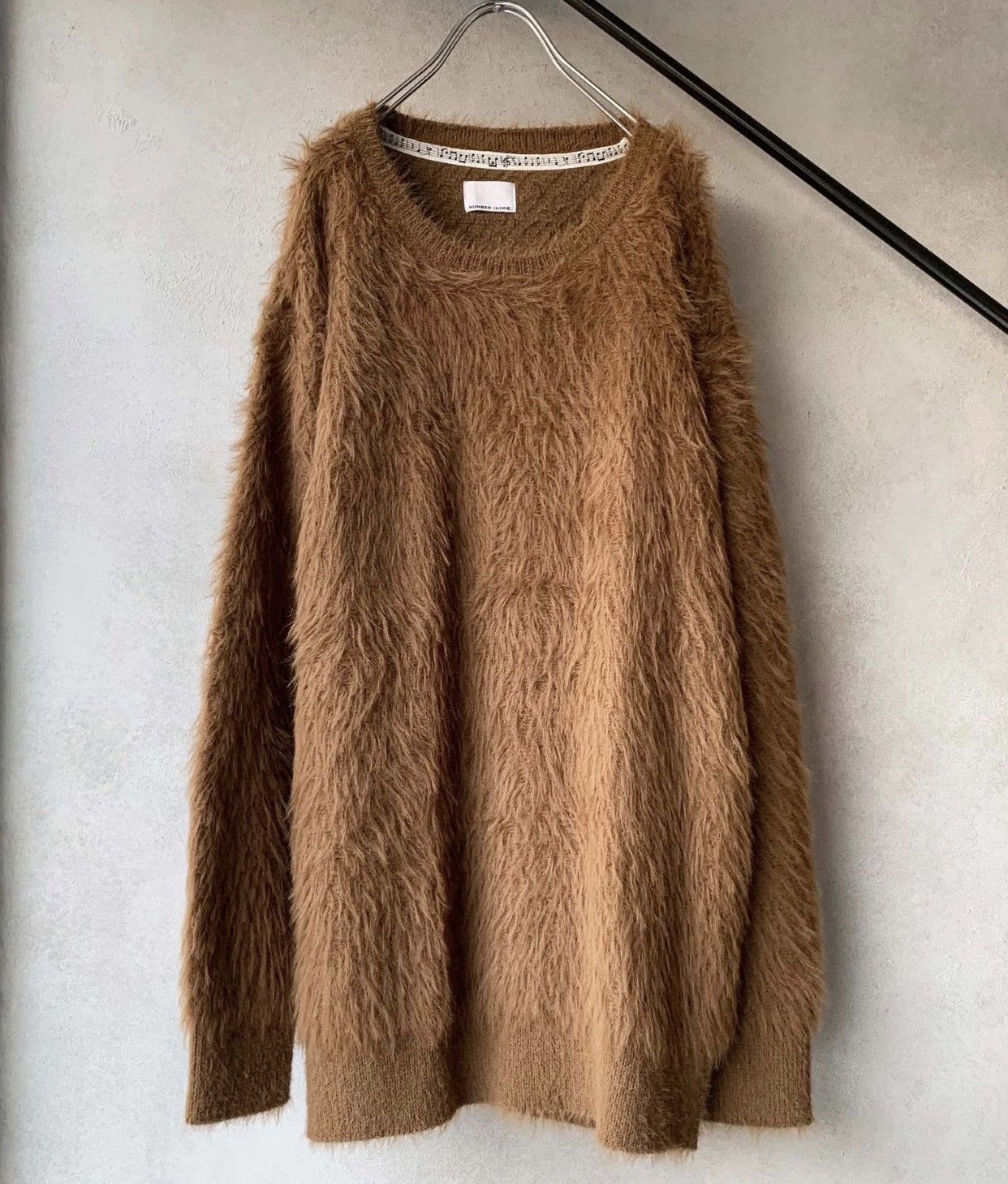 Number (N)ine Number nine Mohair Knit Sweater Brown size 1 Size US S / EU 44-46 / 1 - 2 Thumbnail