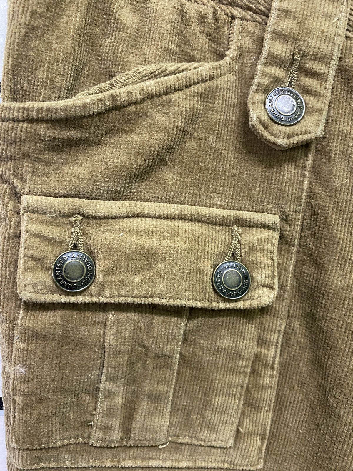 Japanese Brand Japanese Made LADY BLUE LowWaist Corduroy Bootcut Bush Pant Size US 26 / EU 42 - 11 Thumbnail