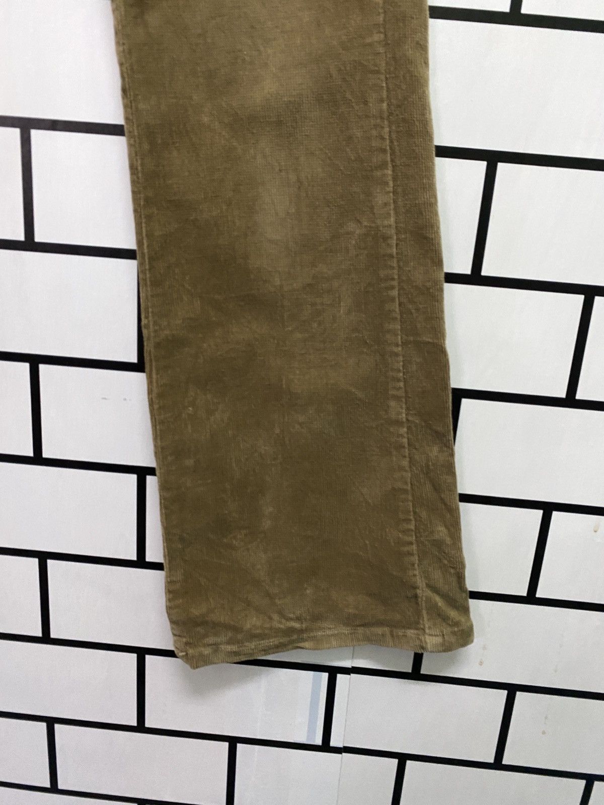 Japanese Brand Japanese Made LADY BLUE LowWaist Corduroy Bootcut Bush Pant Size US 26 / EU 42 - 9 Thumbnail