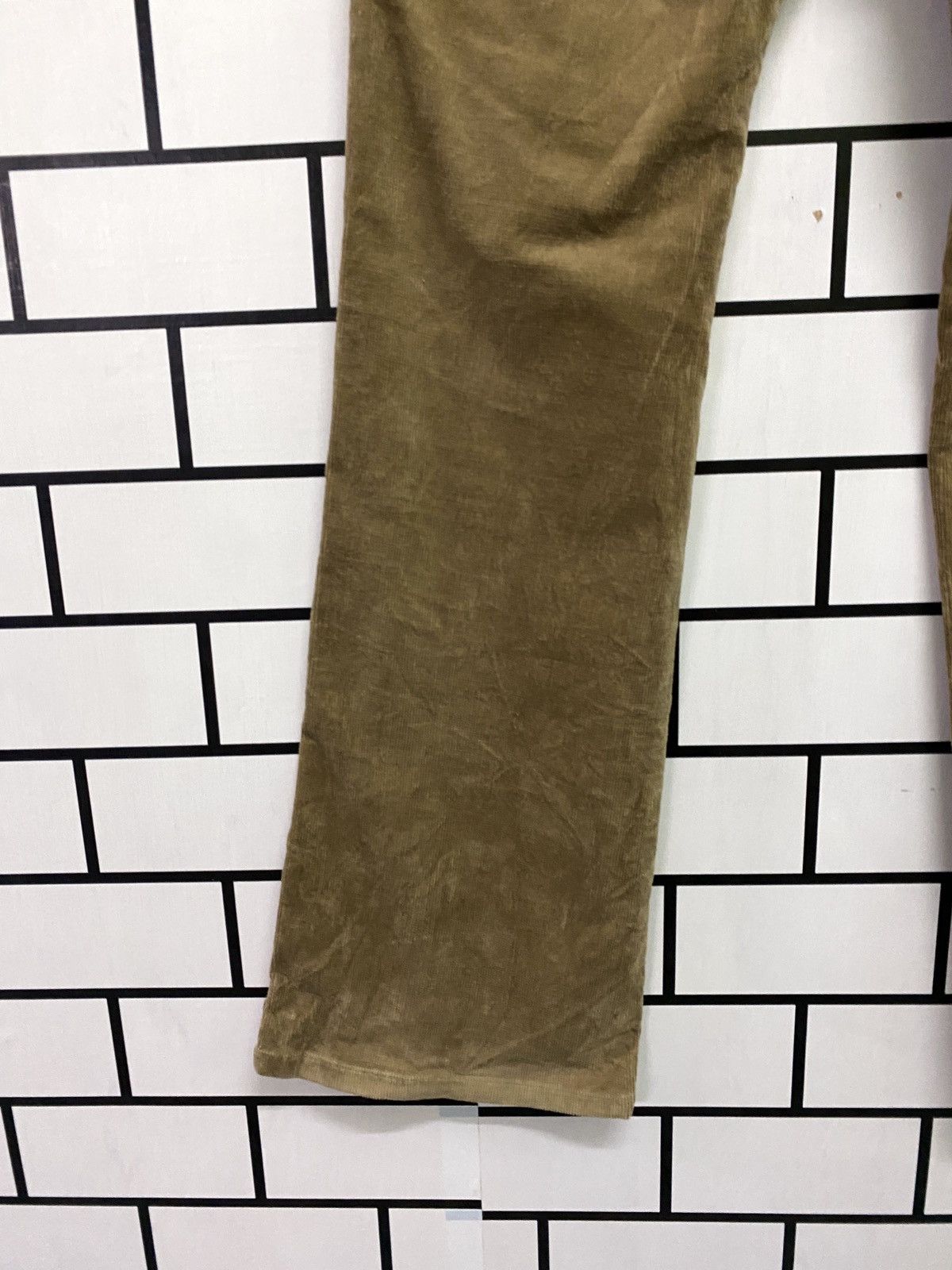 Japanese Brand Japanese Made LADY BLUE LowWaist Corduroy Bootcut Bush Pant Size US 26 / EU 42 - 16 Thumbnail