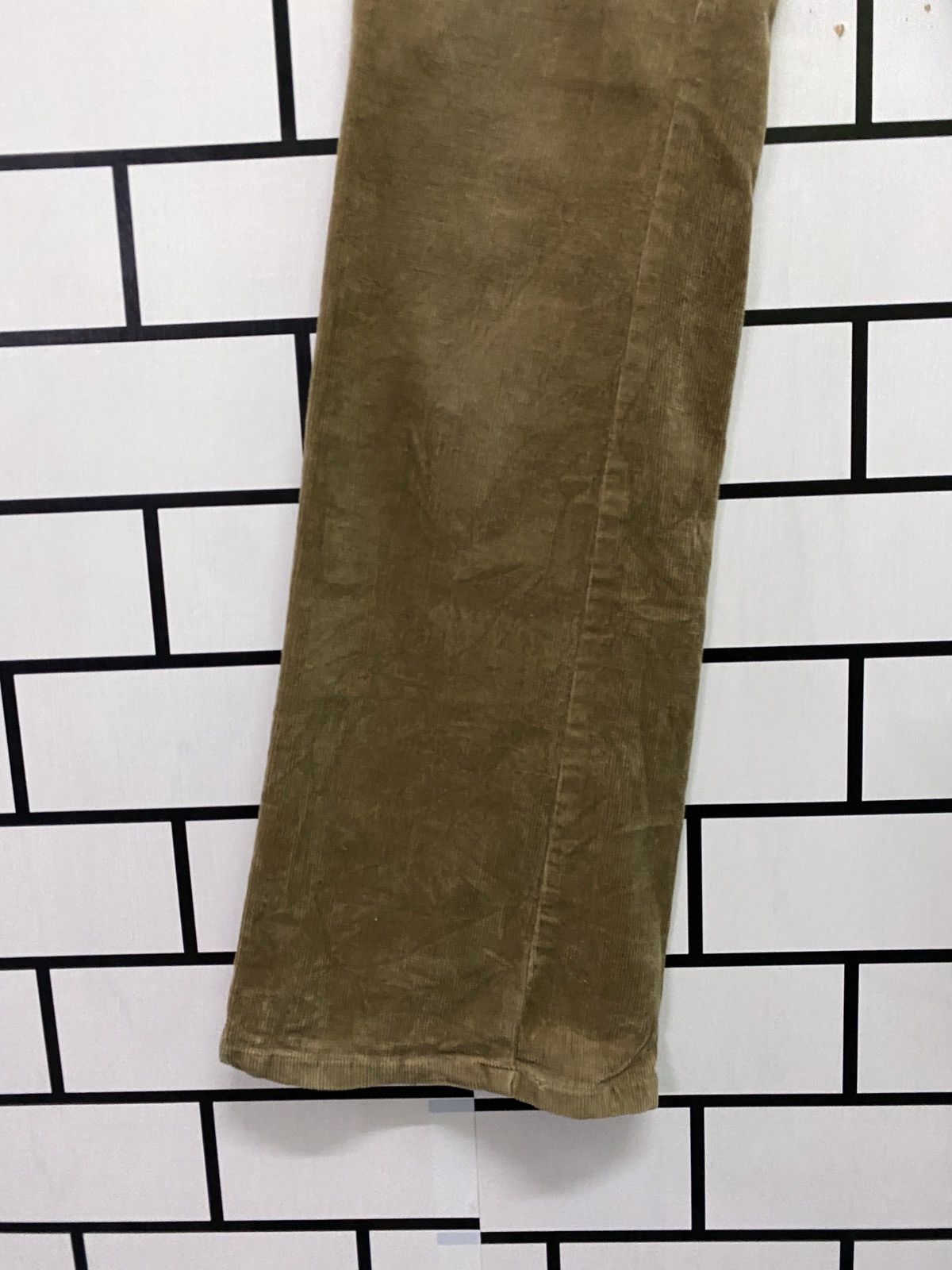 Japanese Brand Japanese Made LADY BLUE LowWaist Corduroy Bootcut Bush Pant Size US 26 / EU 42 - 7 Thumbnail