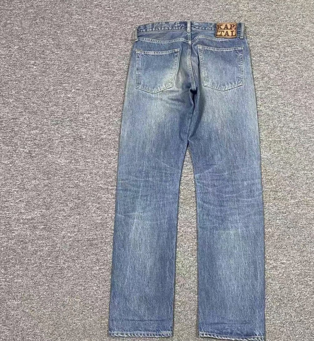 Kapital Kapital Washed Denim Jeans Size US 32 / EU 48 - 2 Thumbnail