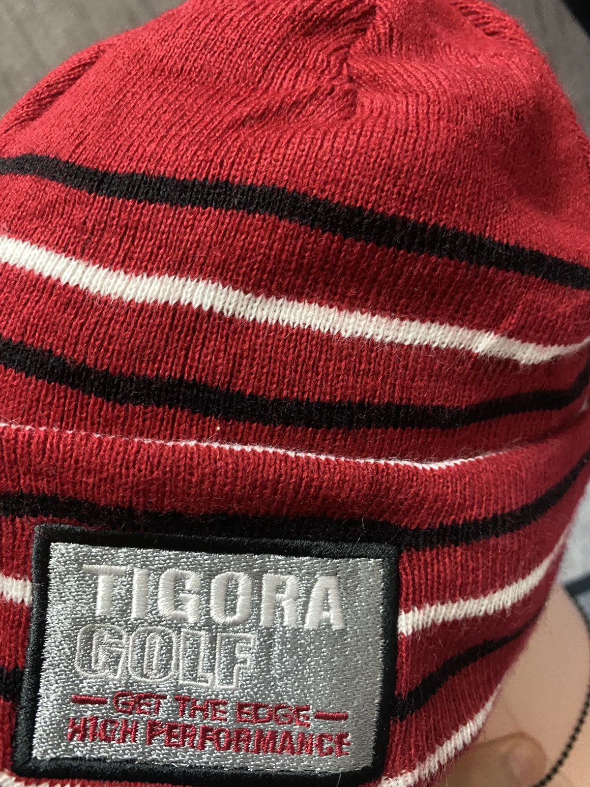 Other Tigora Golf Stripes Embroidered Patches Hat Size ONE SIZE - 4 Thumbnail