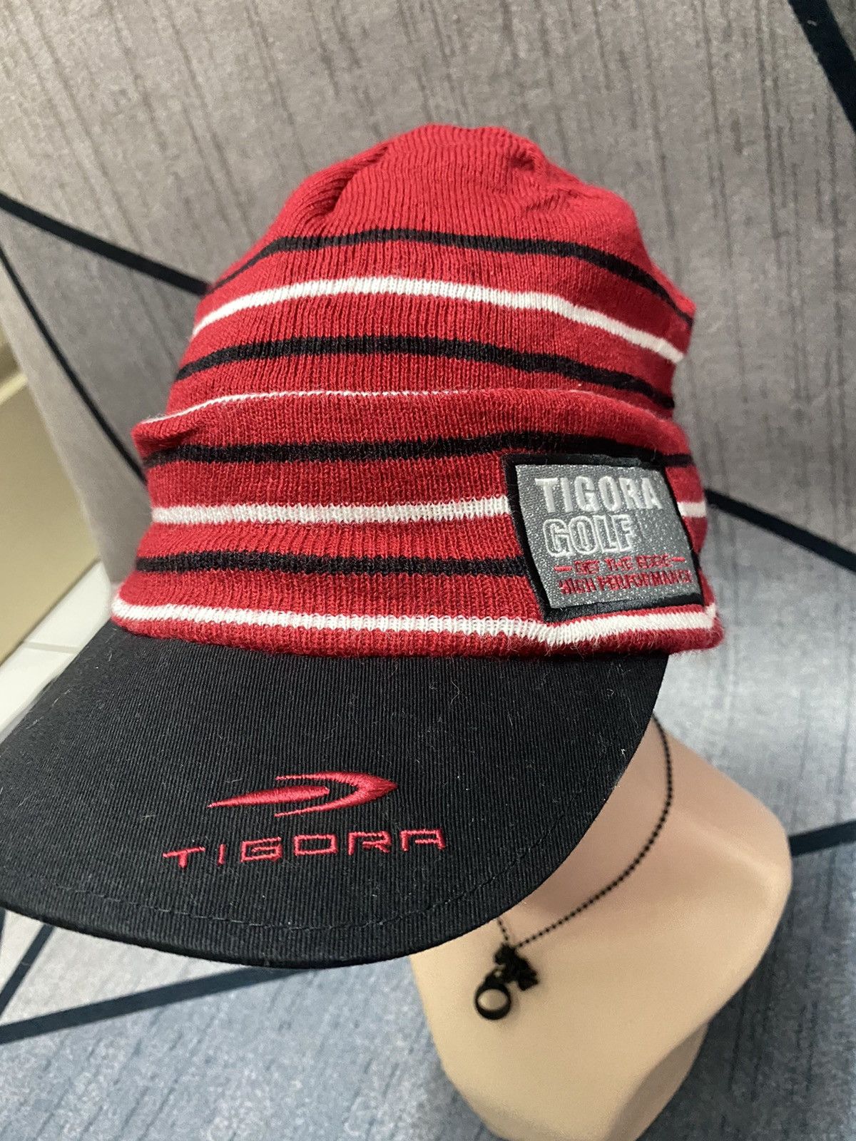 Other Tigora Golf Stripes Embroidered Patches Hat Size ONE SIZE - 3 Thumbnail
