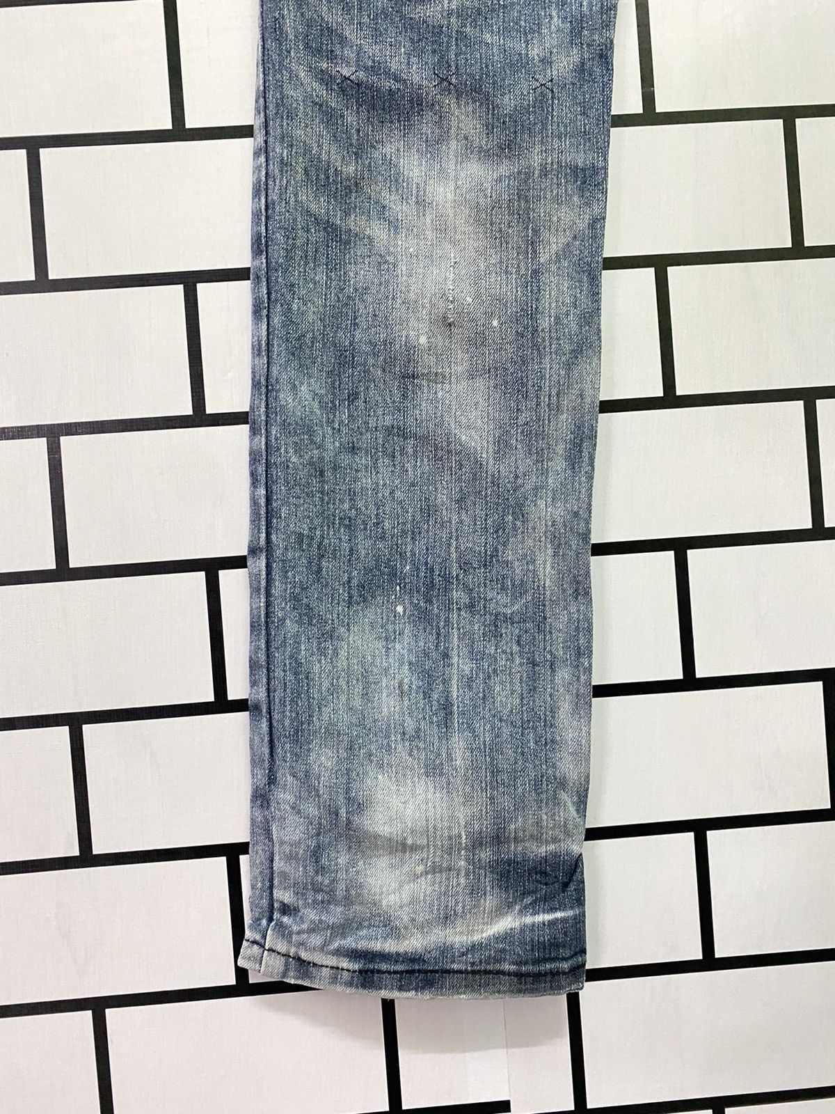Japanese Brand Motive Design PSGB Tribal Designer Jeans Size US 32 / EU 48 - 16 Thumbnail