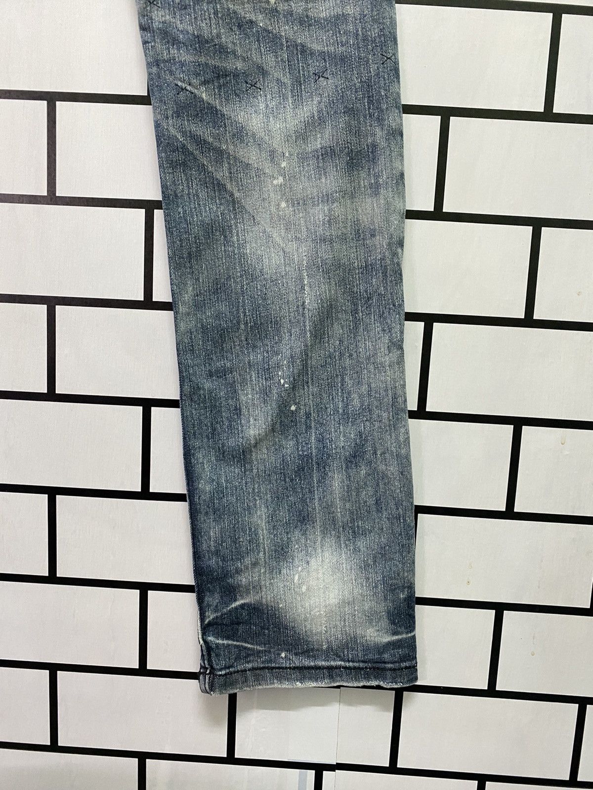 Japanese Brand Motive Design PSGB Tribal Designer Jeans Size US 32 / EU 48 - 17 Thumbnail