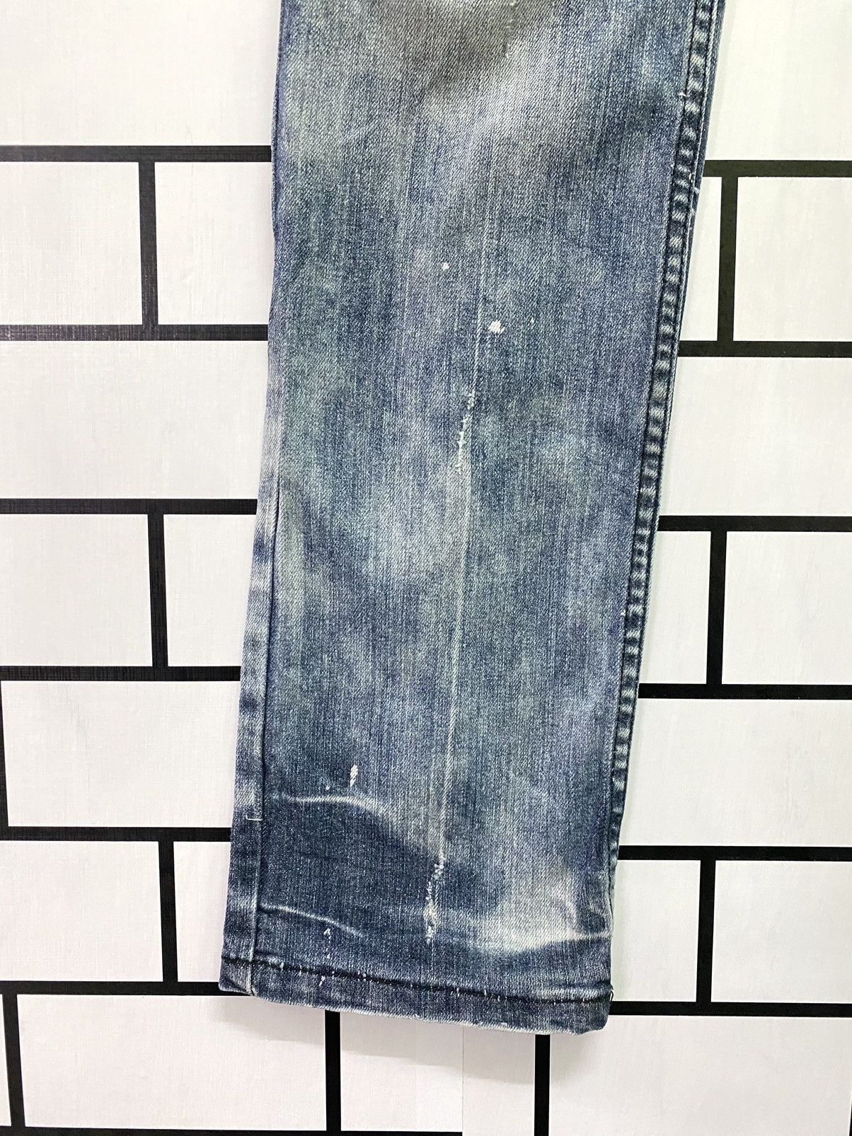 Japanese Brand Motive Design PSGB Tribal Designer Jeans Size US 32 / EU 48 - 6 Thumbnail
