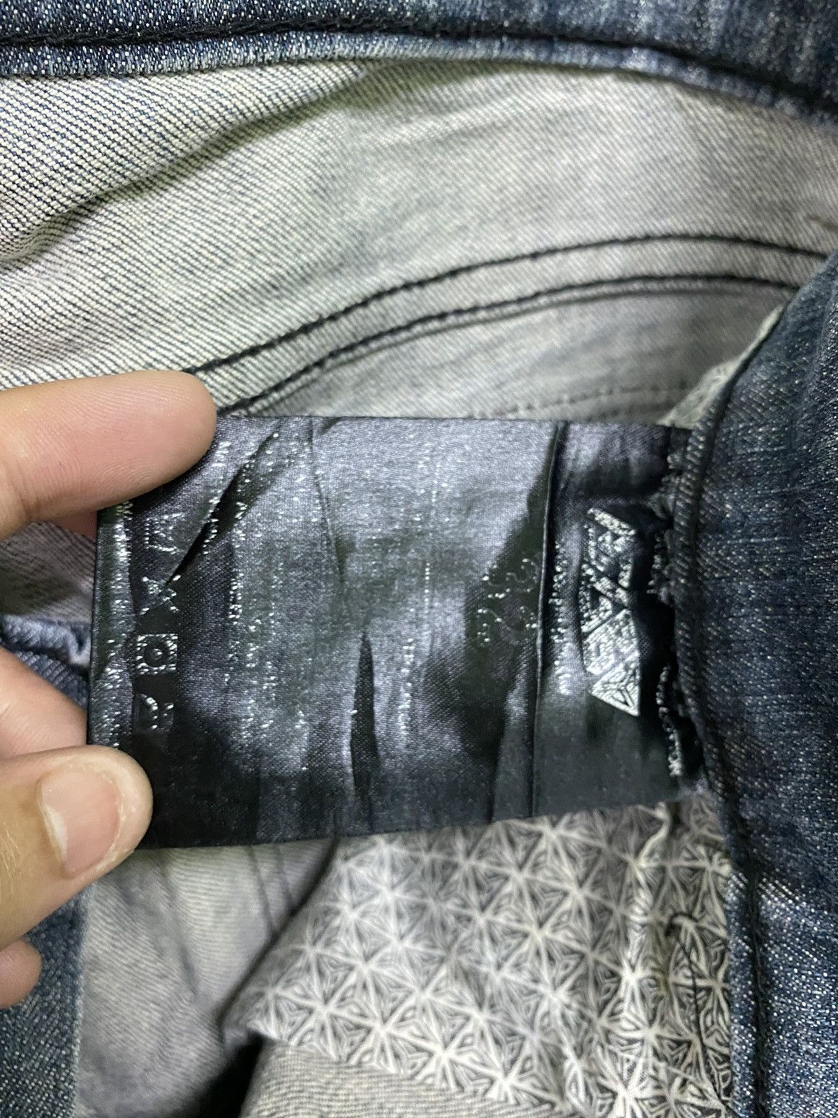 Japanese Brand Motive Design PSGB Tribal Designer Jeans Size US 32 / EU 48 - 19 Thumbnail